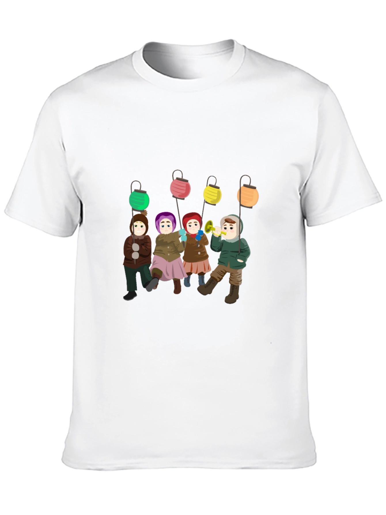 Winter Children Lantern T-Shirt
