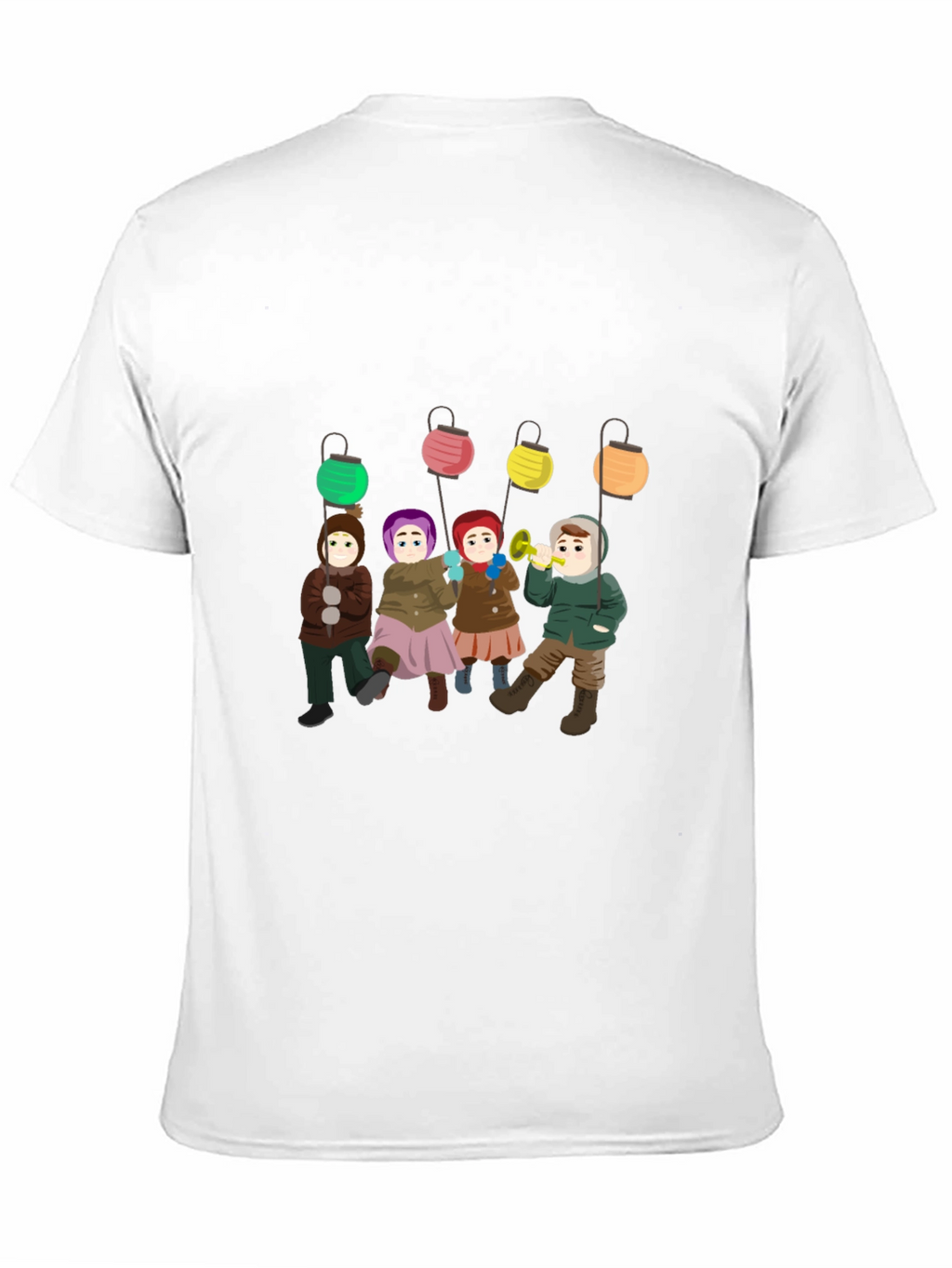 Winter Children Lantern T-Shirt