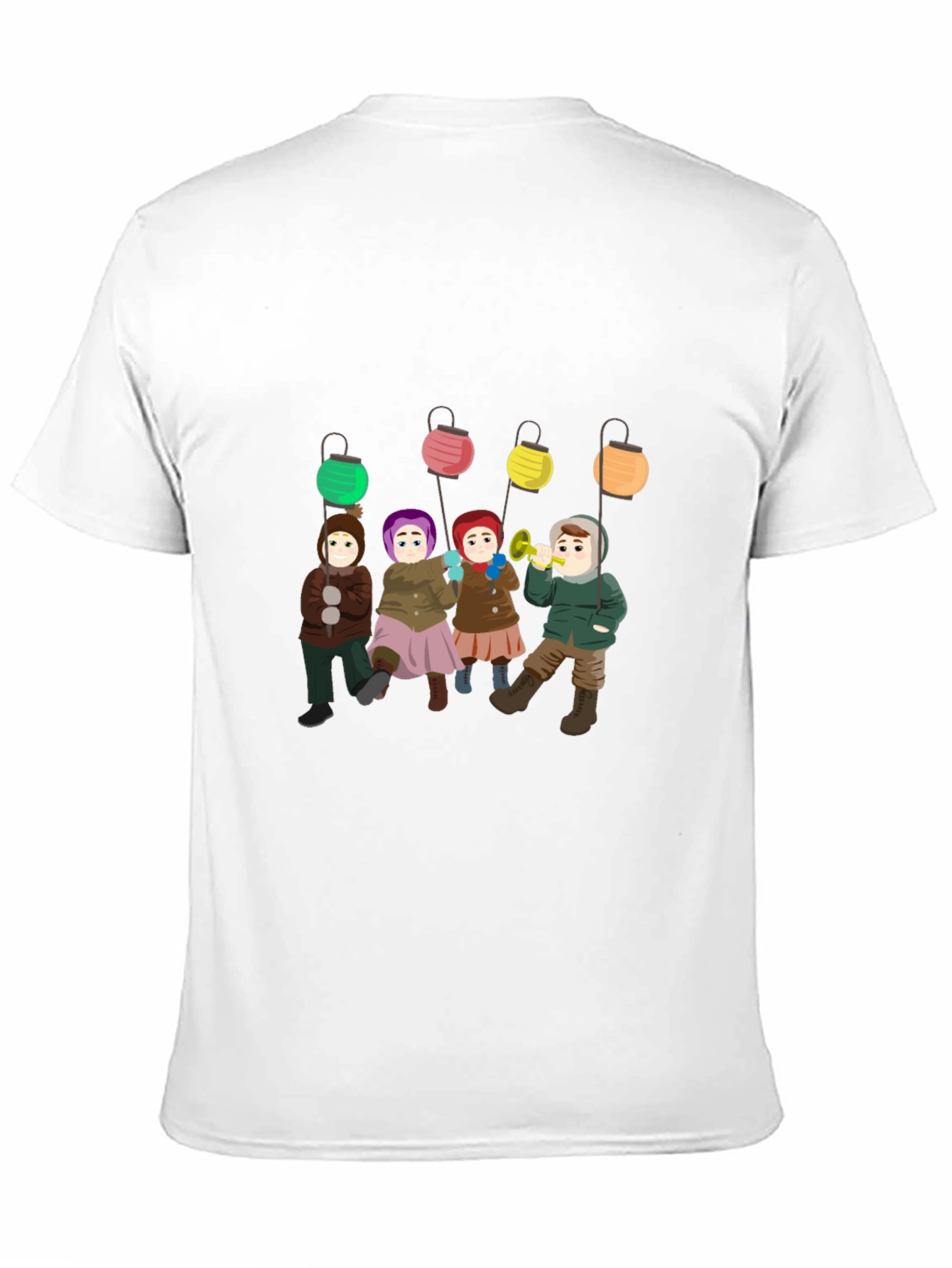 Winter Children Lantern T-Shirt