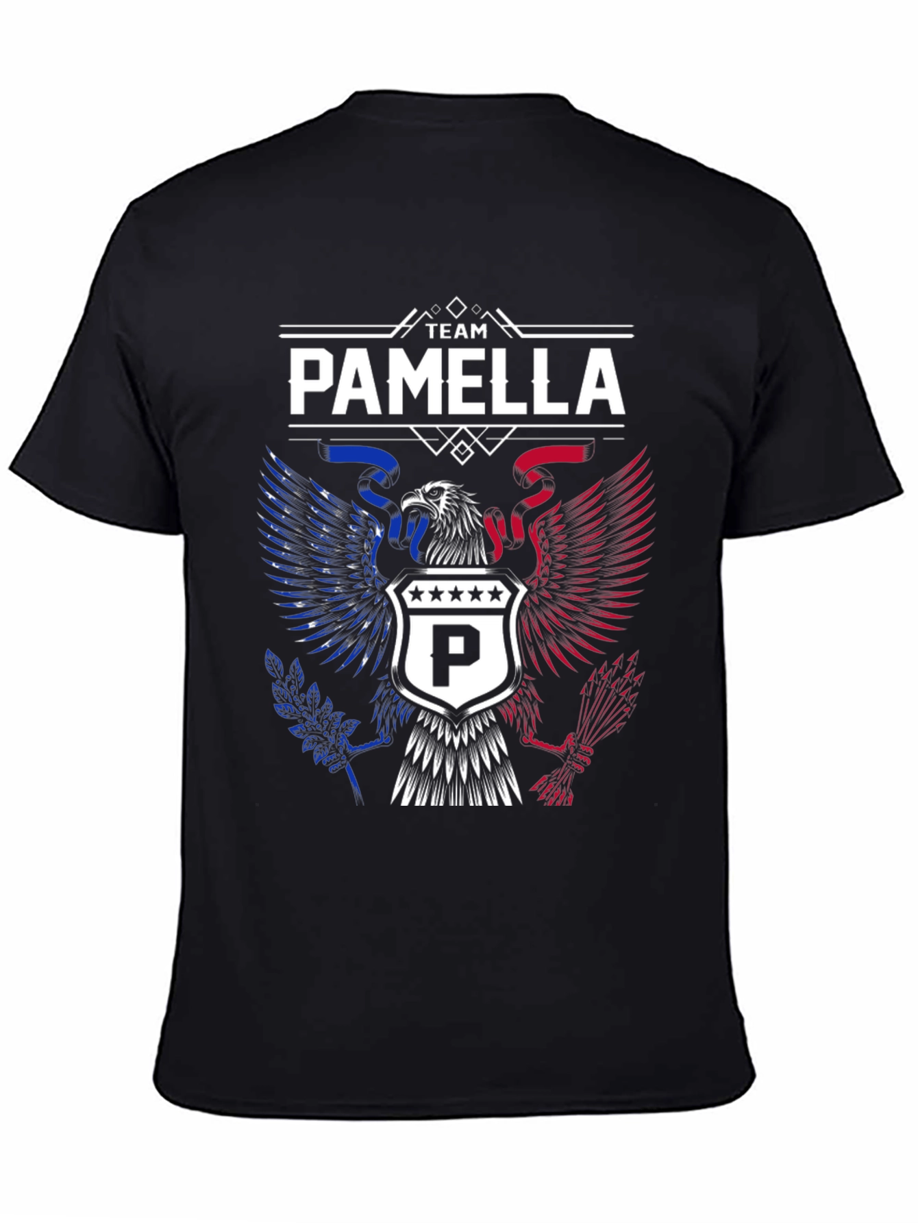 Team Pamella Patriotic Eagle Graphic Tee