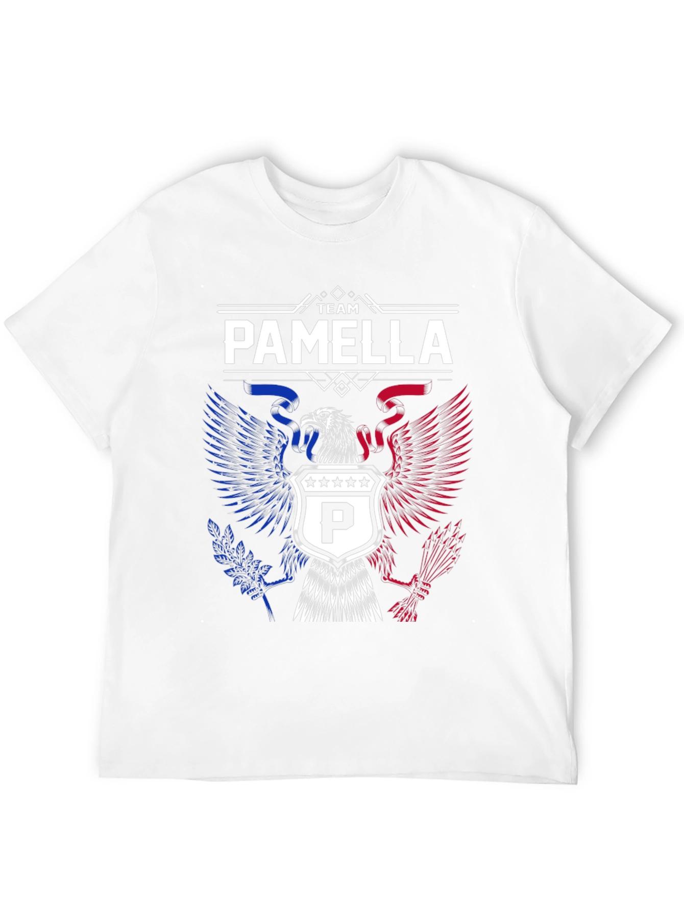 Team Pamella Patriotic Eagle Graphic Tee