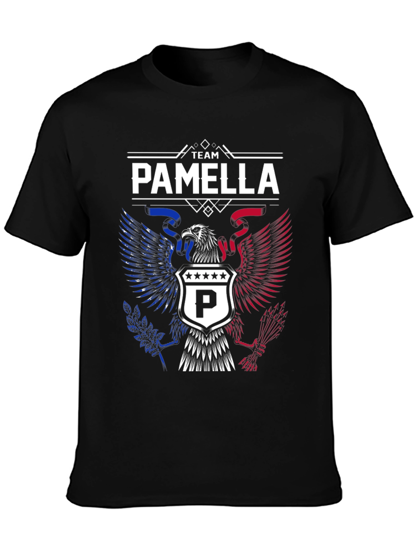 Team Pamella Patriotic Eagle Graphic Tee
