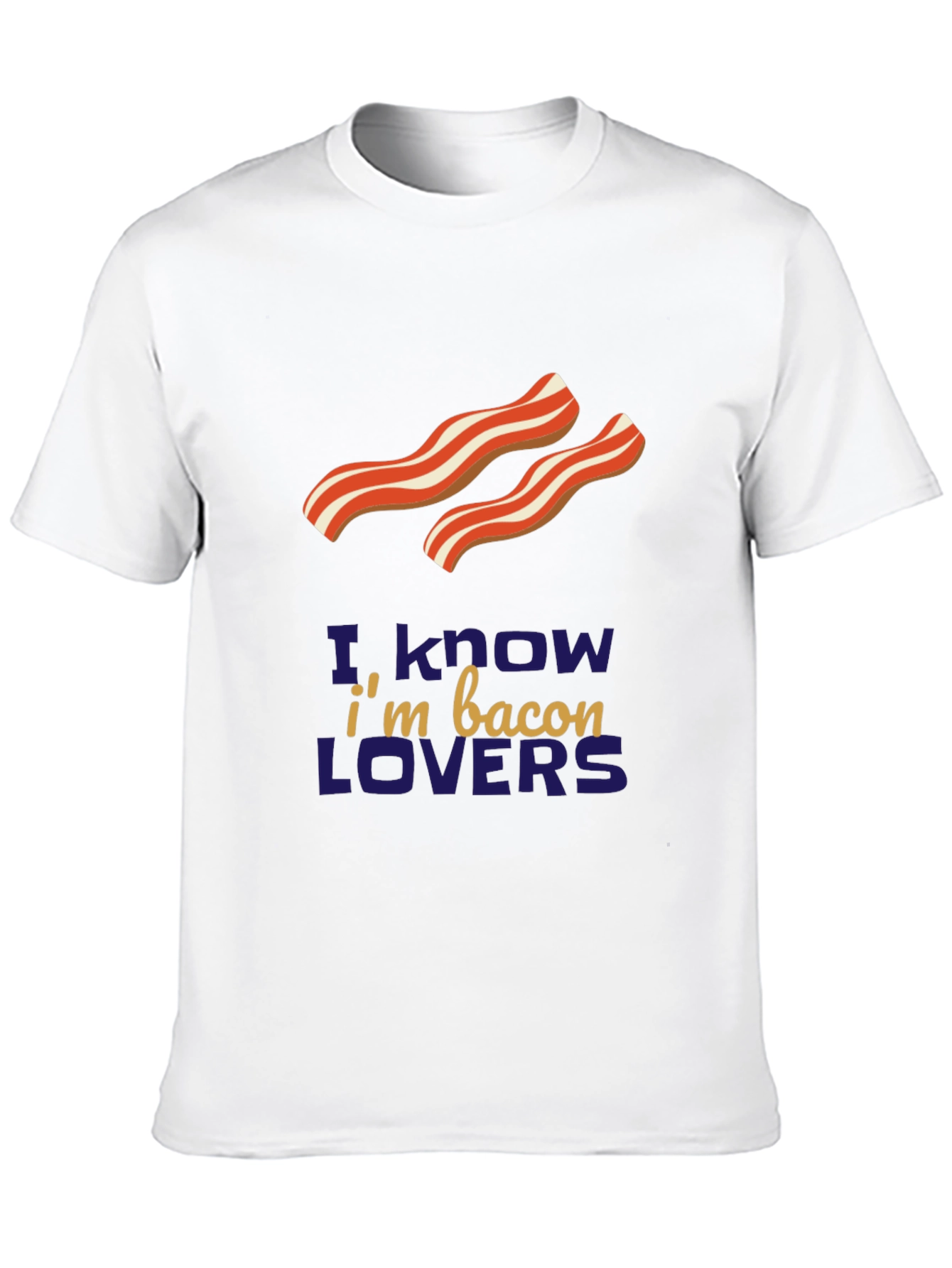 Bacon Lovers T-Shirt - Foodie Fashion