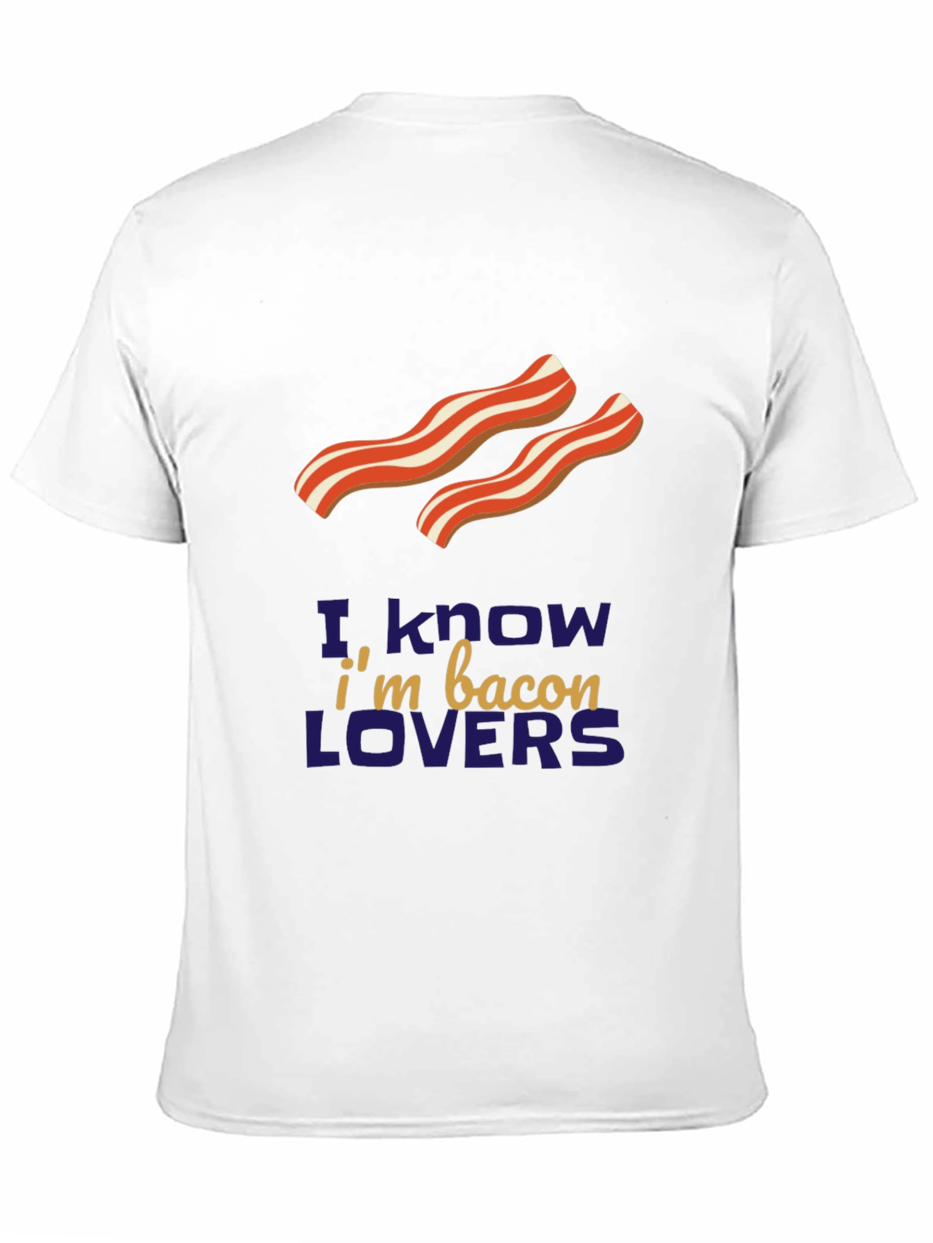 Bacon Lovers T-Shirt - Foodie Fashion