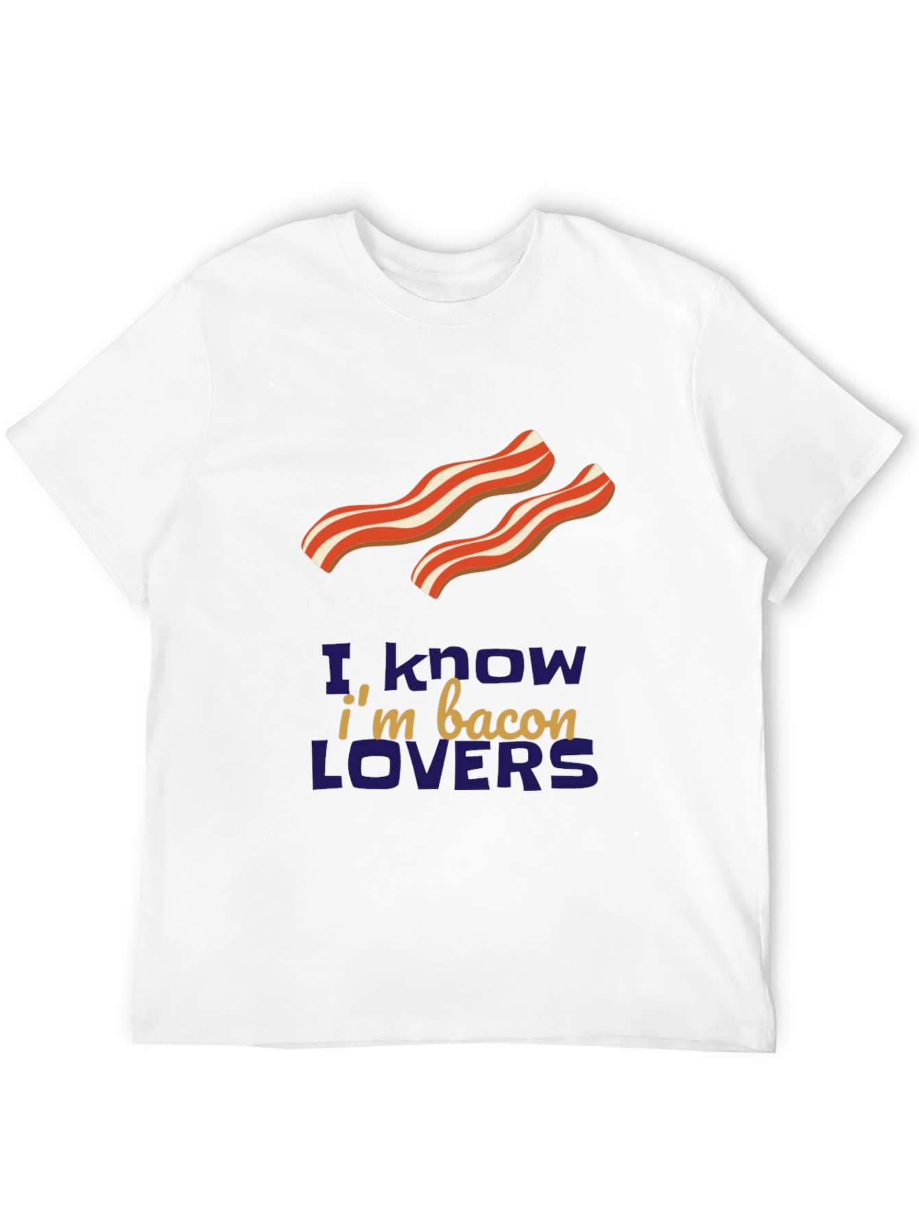 Bacon Lovers T-Shirt - Foodie Fashion