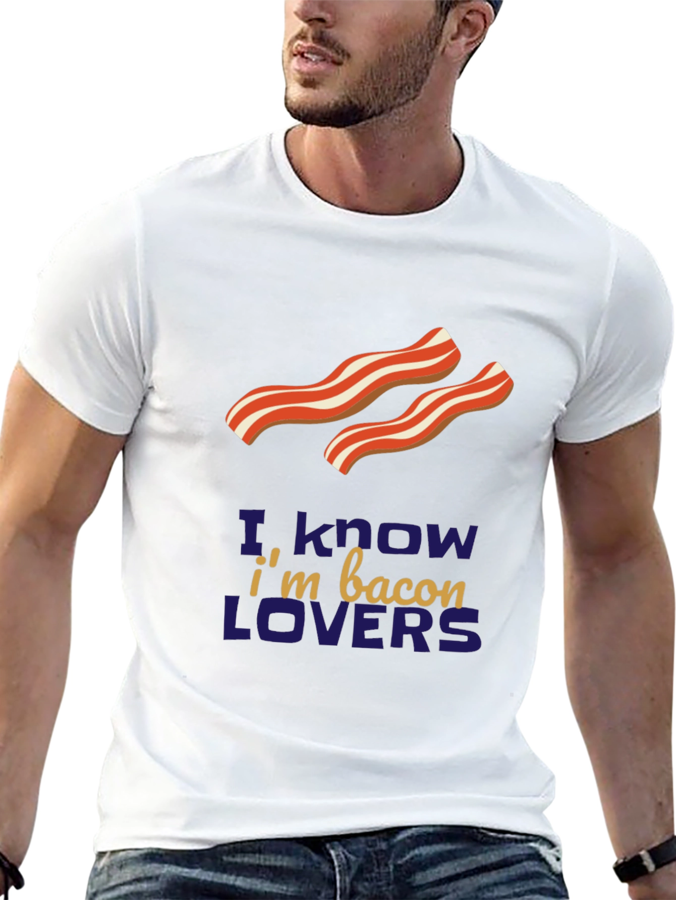 Bacon Lovers T-Shirt - Foodie Fashion