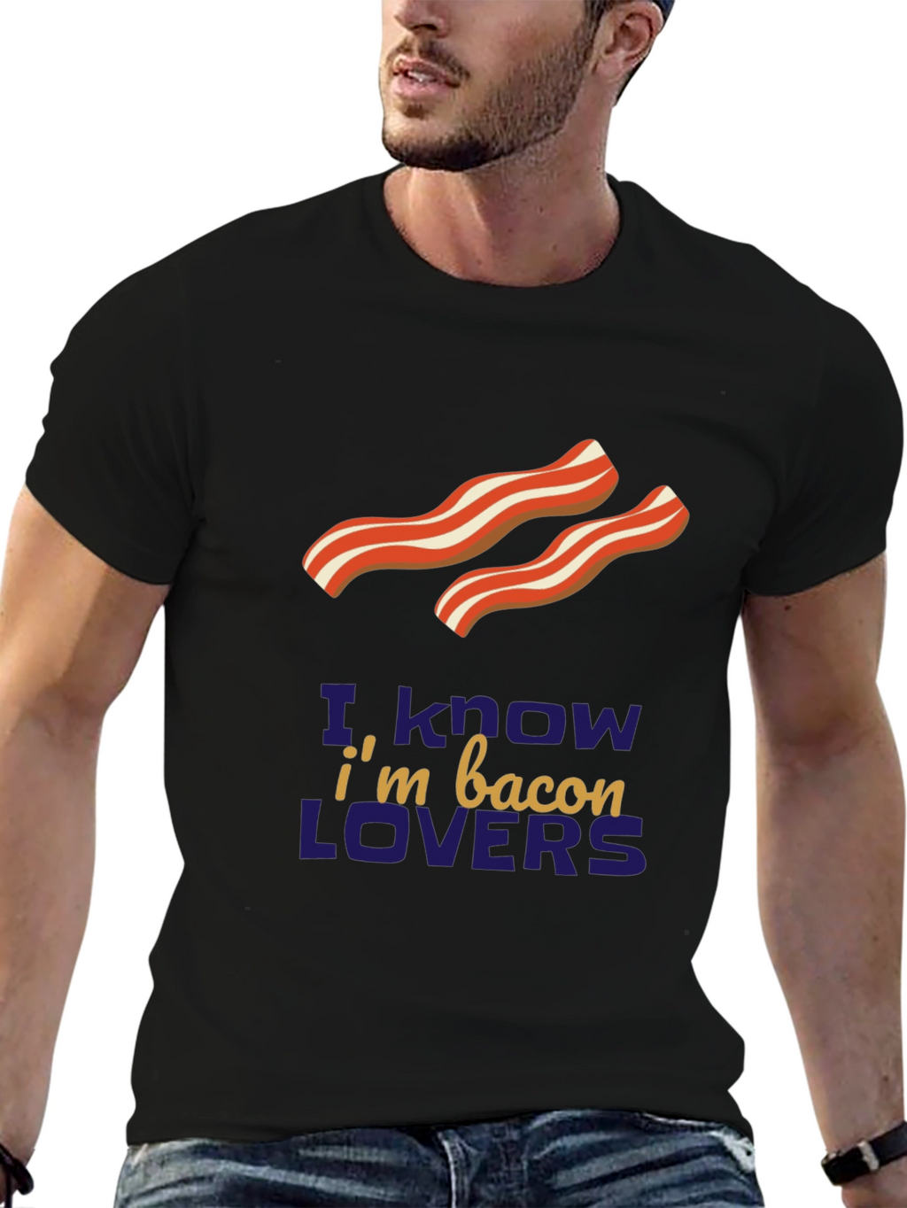 Bacon Lovers T-Shirt - Foodie Fashion