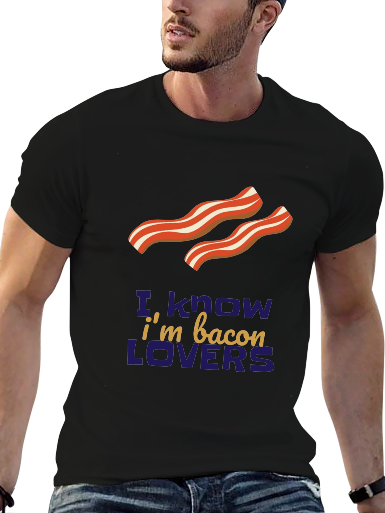 Bacon Lovers T-Shirt - Foodie Fashion