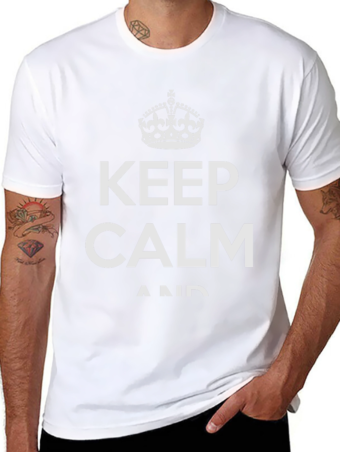 Keep Calm T-Shirt - Classic Design