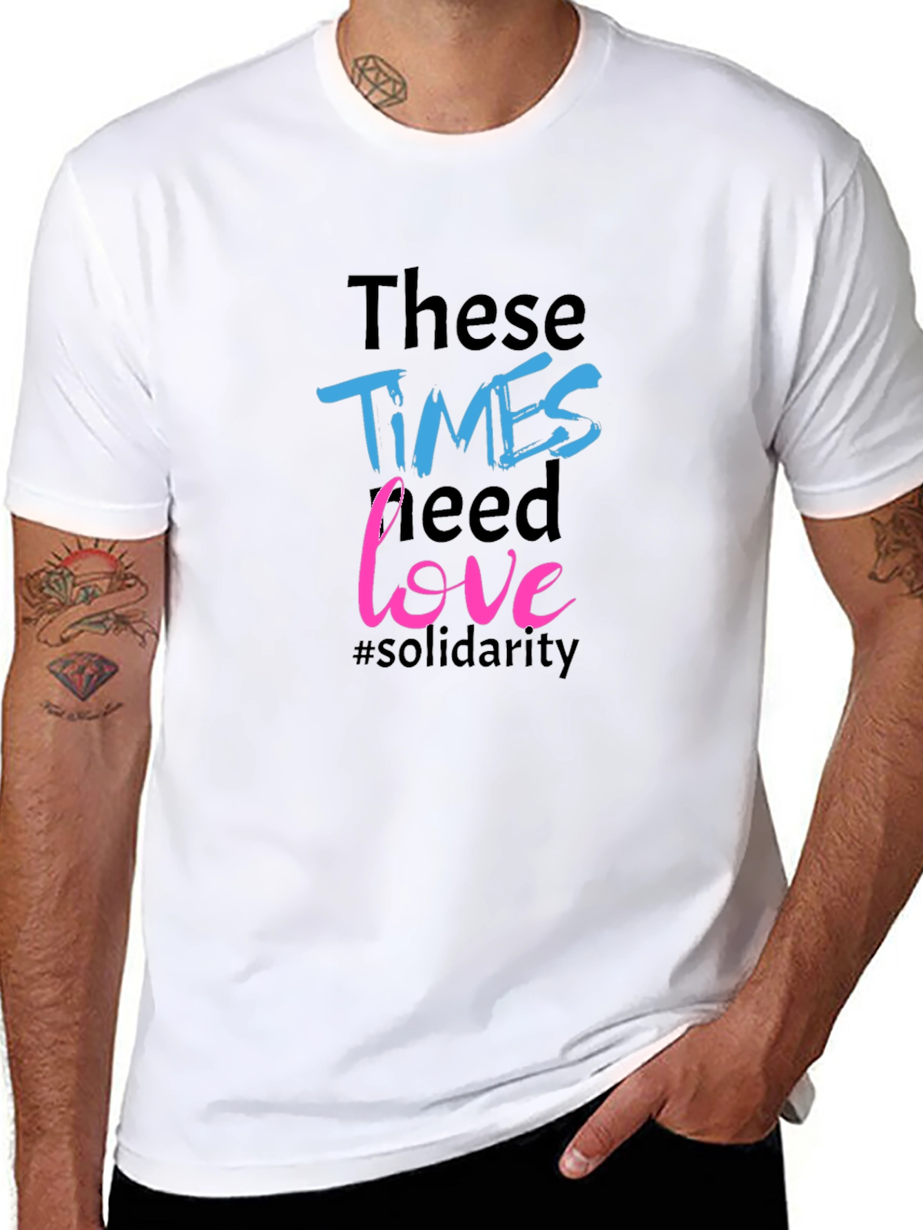 Times Need Love Solidarity Tee