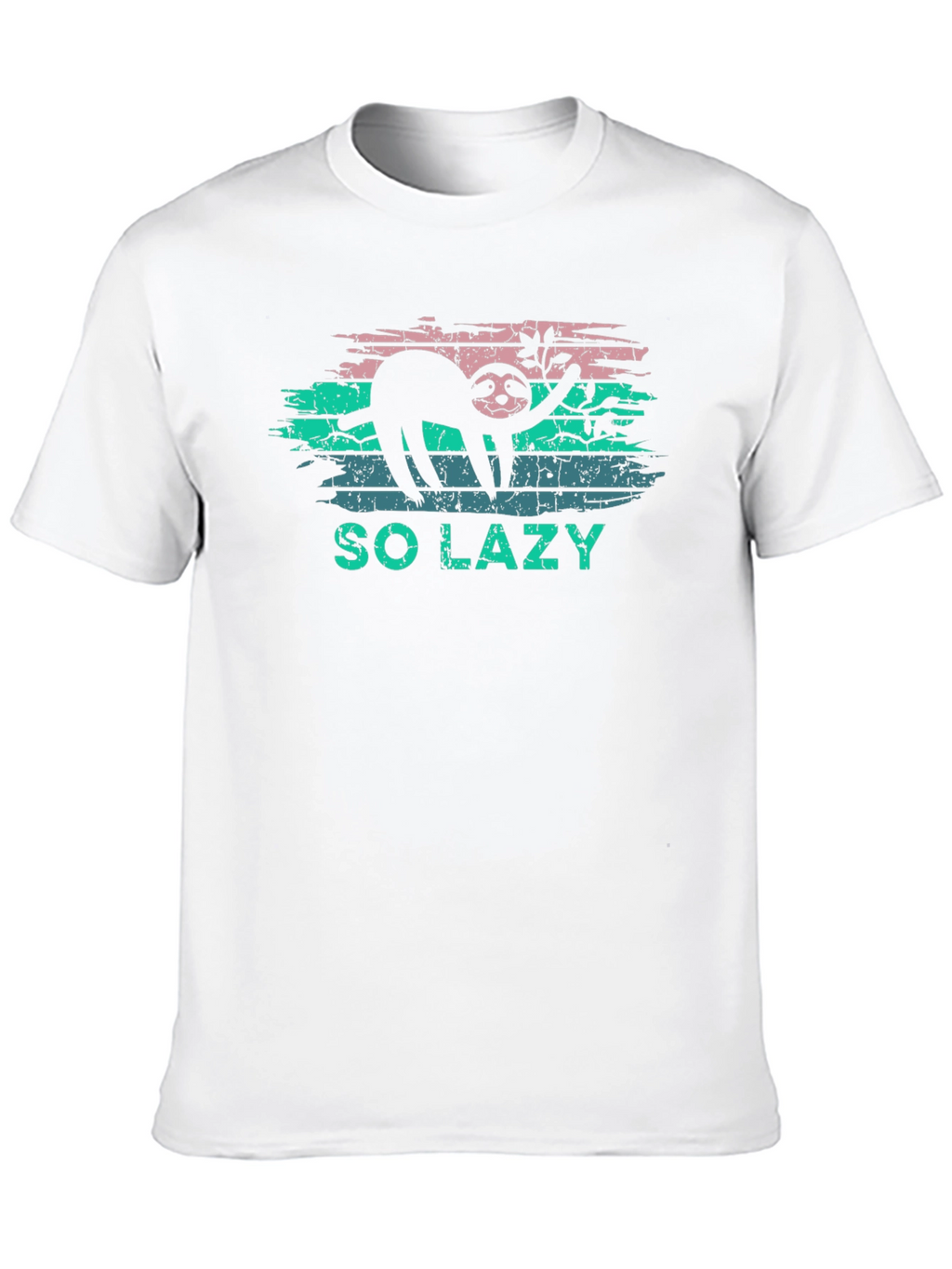 So Lazy Sloth T-Shirt - Relaxed Fit