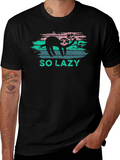 So Lazy Sloth T-Shirt - Relaxed Fit