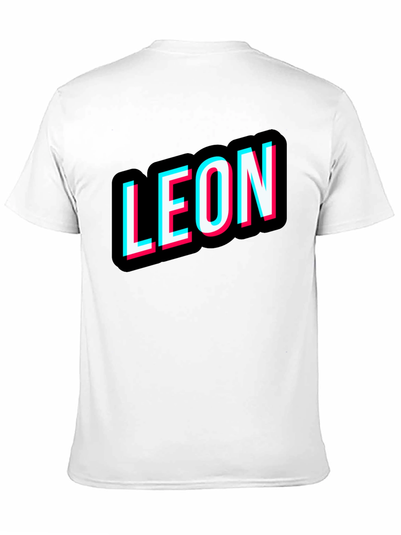 Leon T-Shirt Black Novelty Design Tee