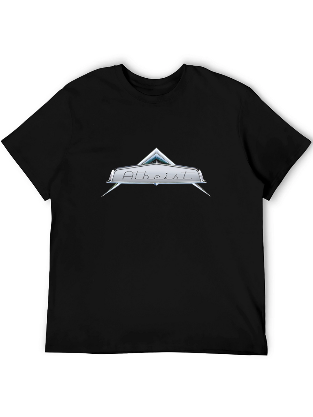 Atheist Logo Graphic Tee - Cool T-Shirt