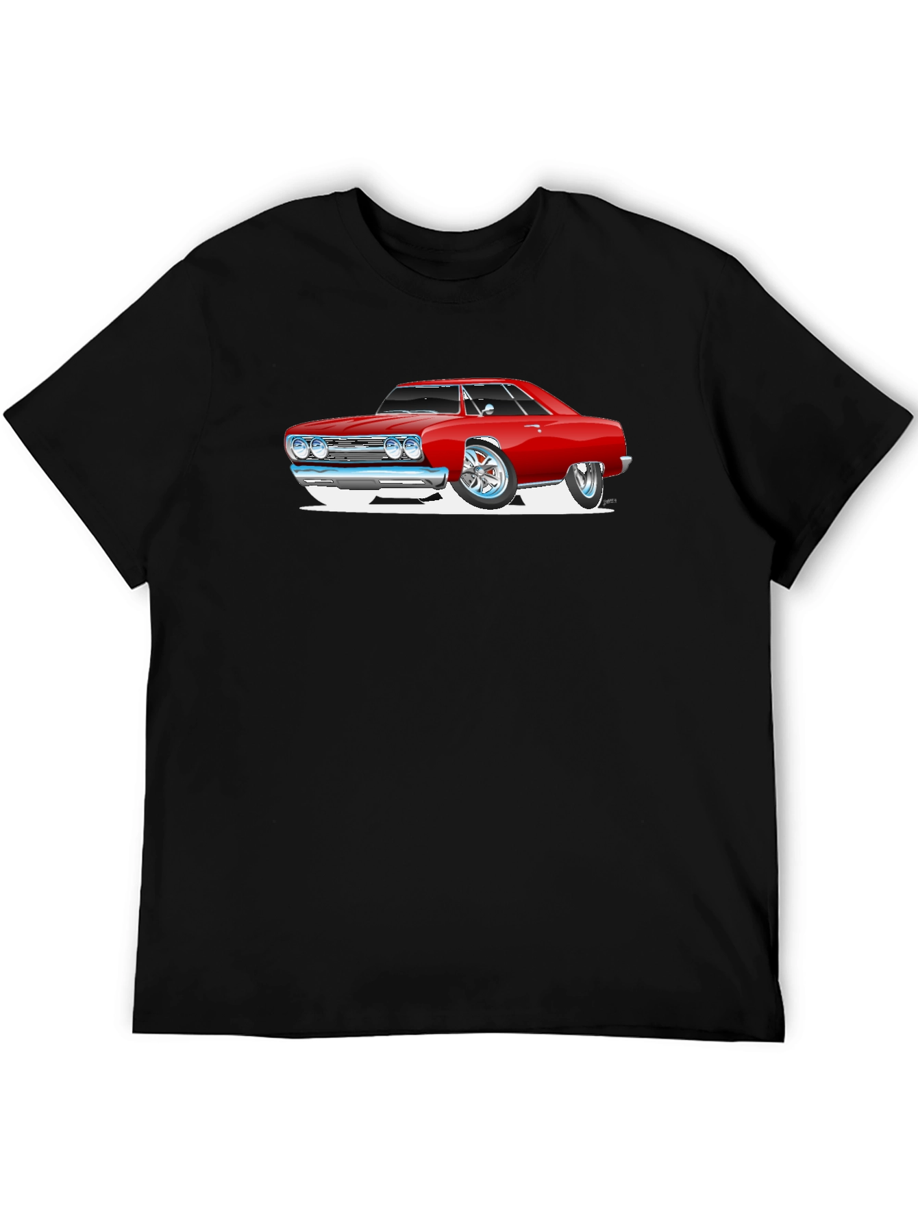 Classic Car Graphic Tee - Cool Automotive Design