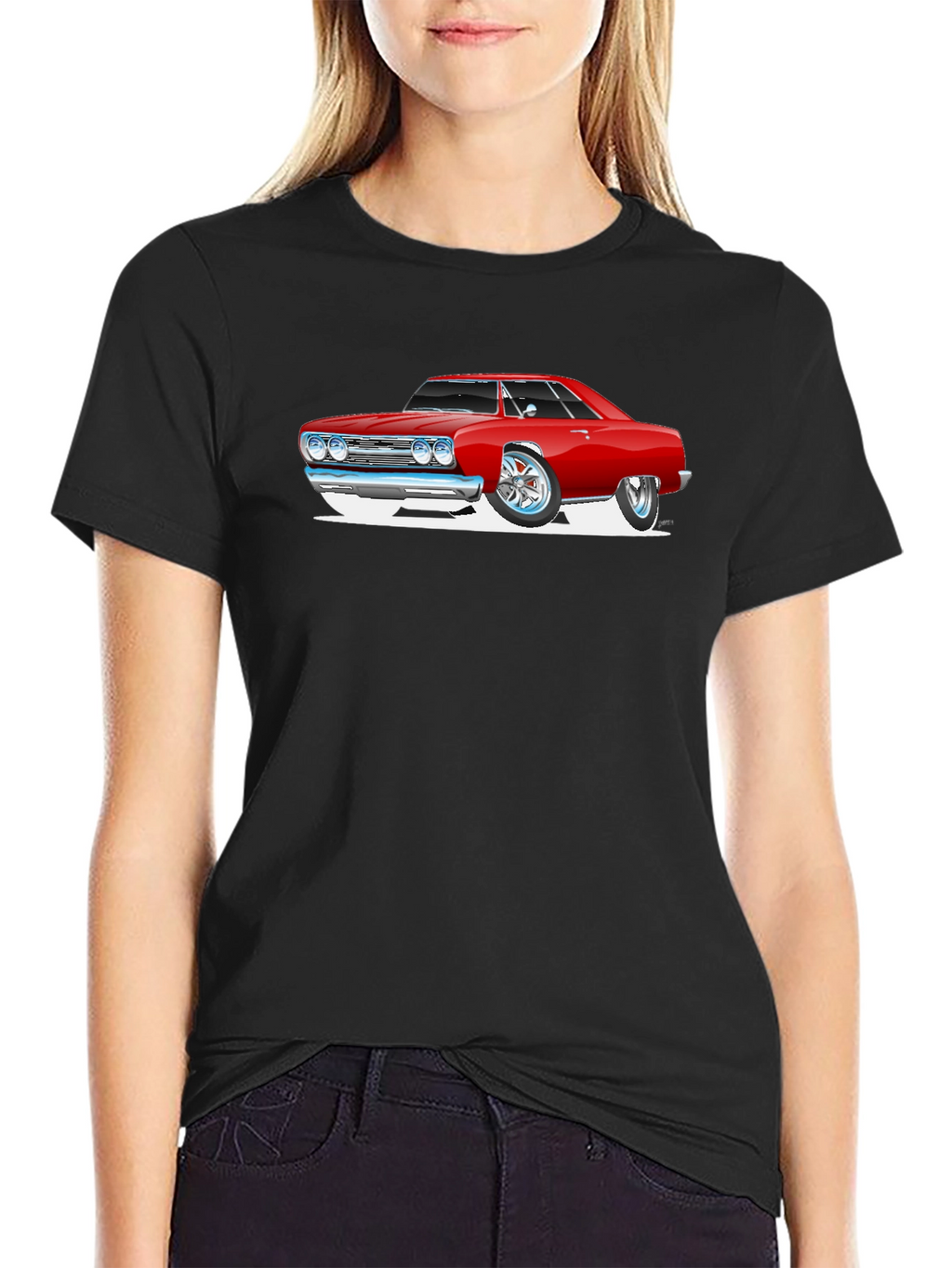 Classic Car Graphic Tee - Cool Automotive Design