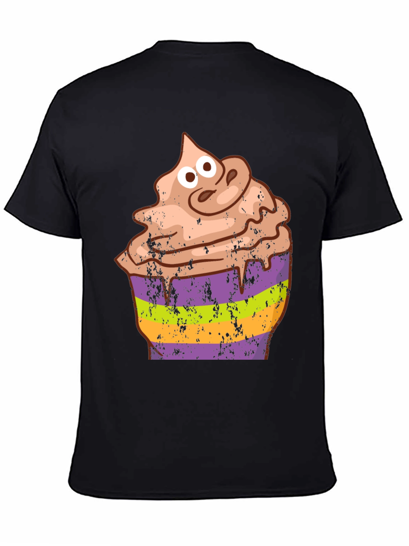 Cupcake Halloween Graphic Tee - Funny Costume Shirt
