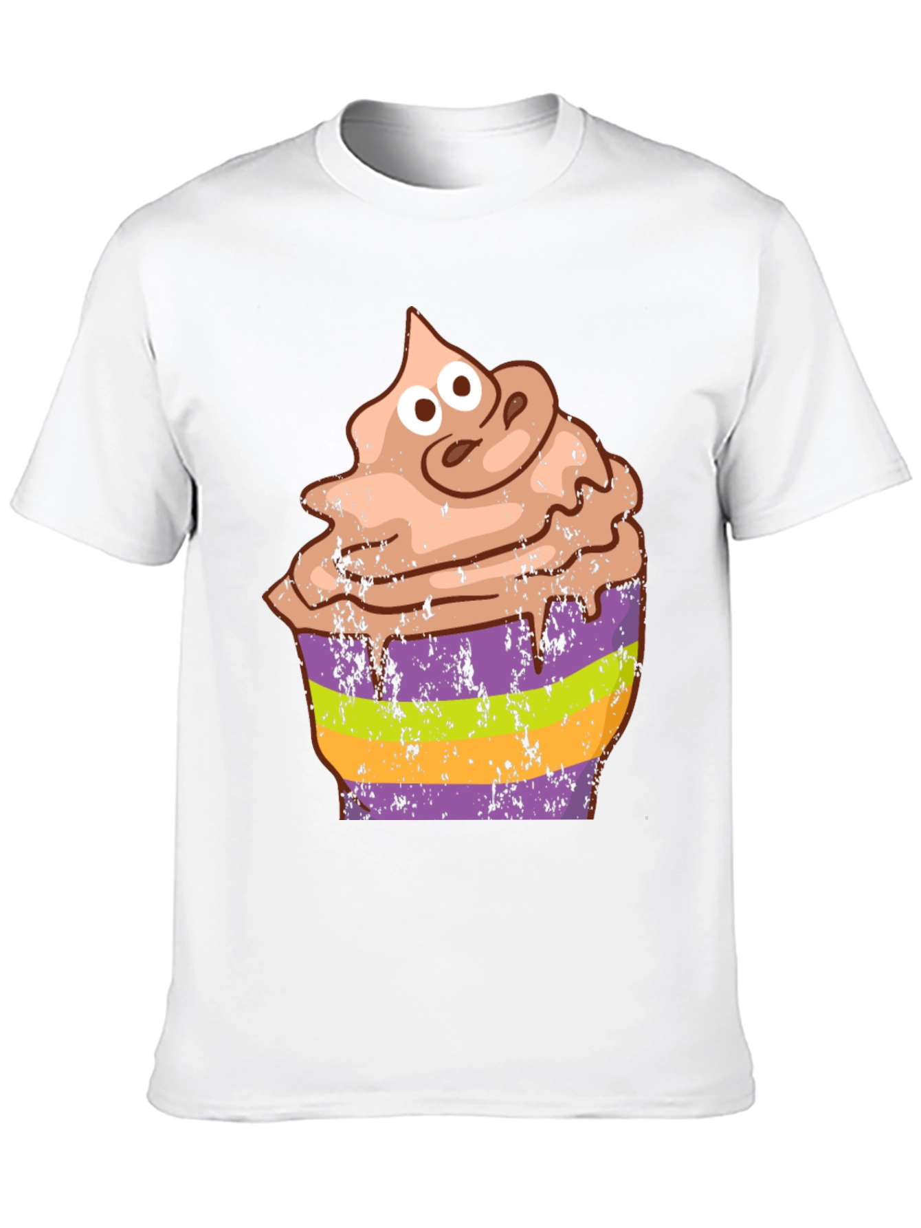 Cupcake Halloween Graphic Tee - Funny Costume Shirt