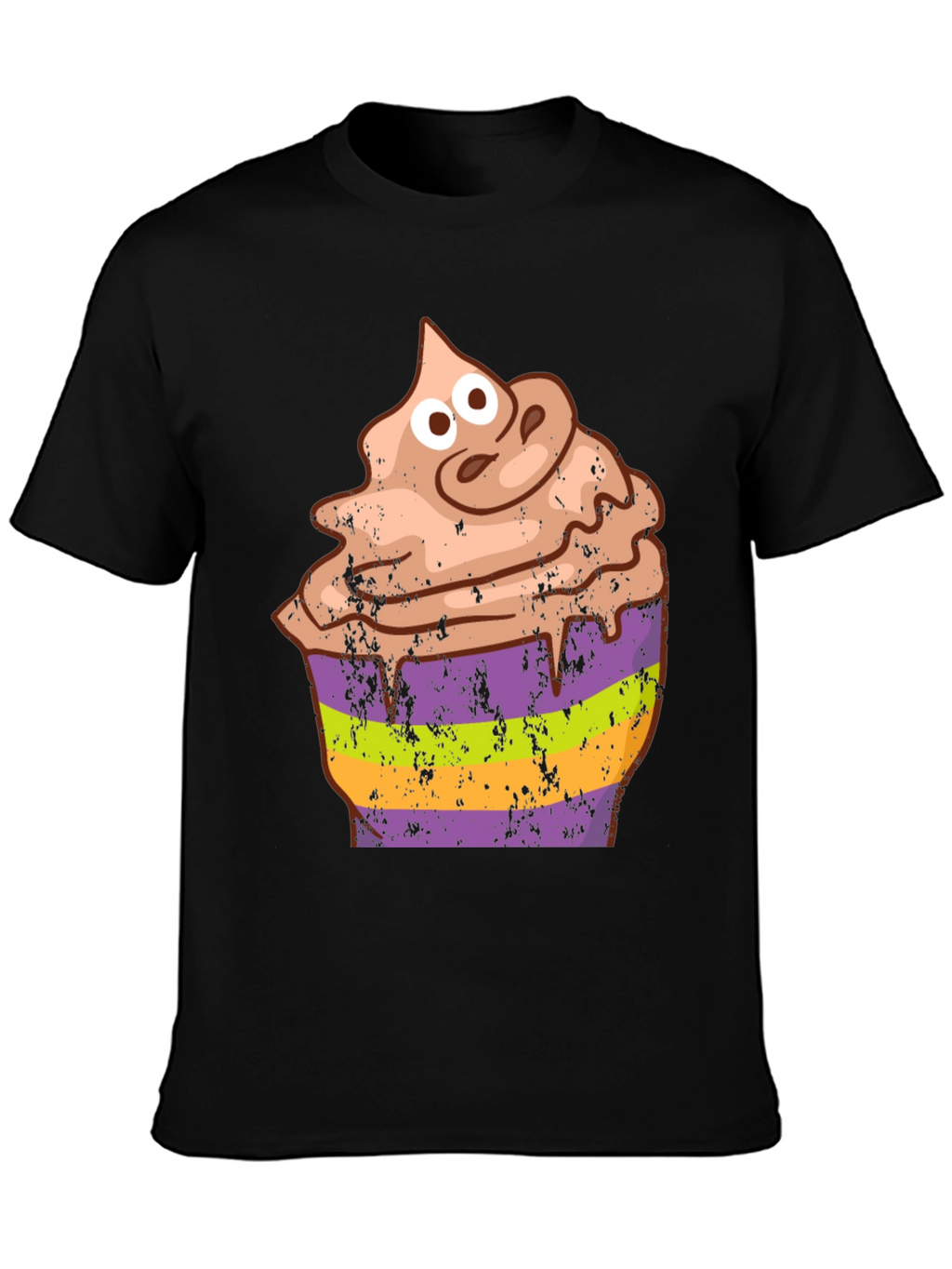 Cupcake Halloween Graphic Tee - Funny Costume Shirt