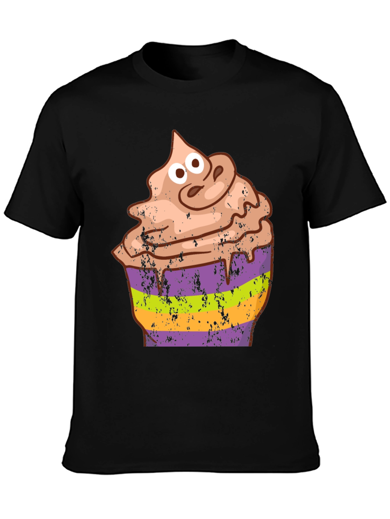 Cupcake Halloween Graphic Tee - Funny Costume Shirt