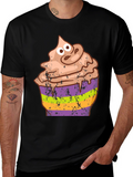 Cupcake Halloween Graphic Tee - Funny Costume Shirt