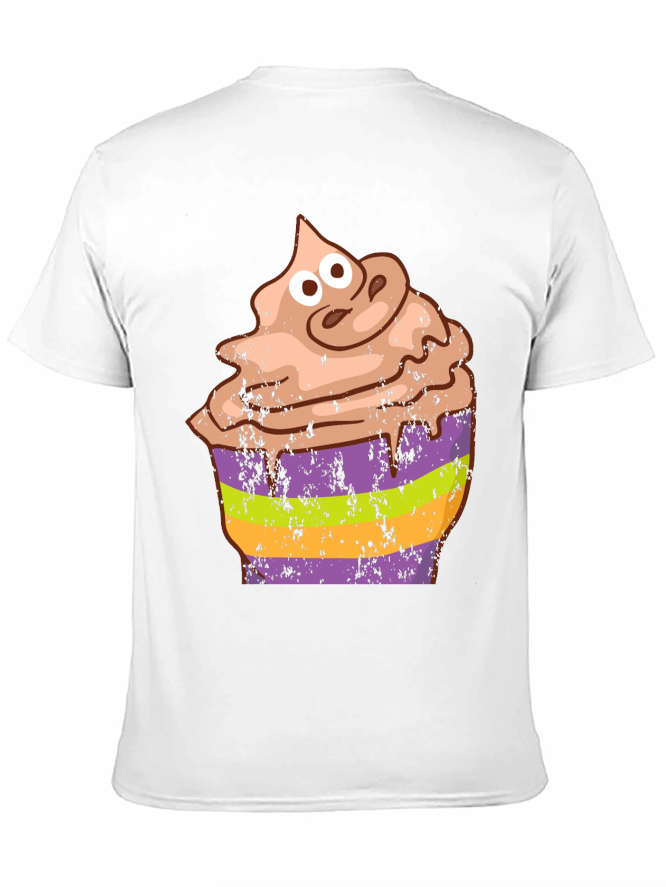 Cupcake Halloween Graphic Tee - Funny Costume Shirt