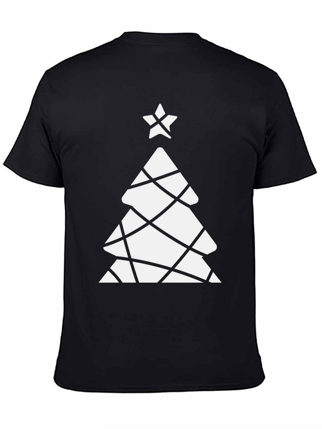 Festive Christmas Tree Graphic Tee - Holiday Style