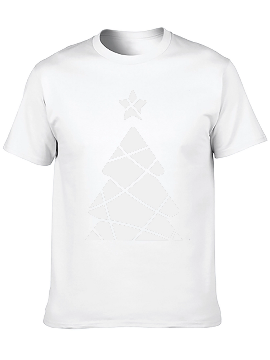 Festive Christmas Tree Graphic Tee - Holiday Style