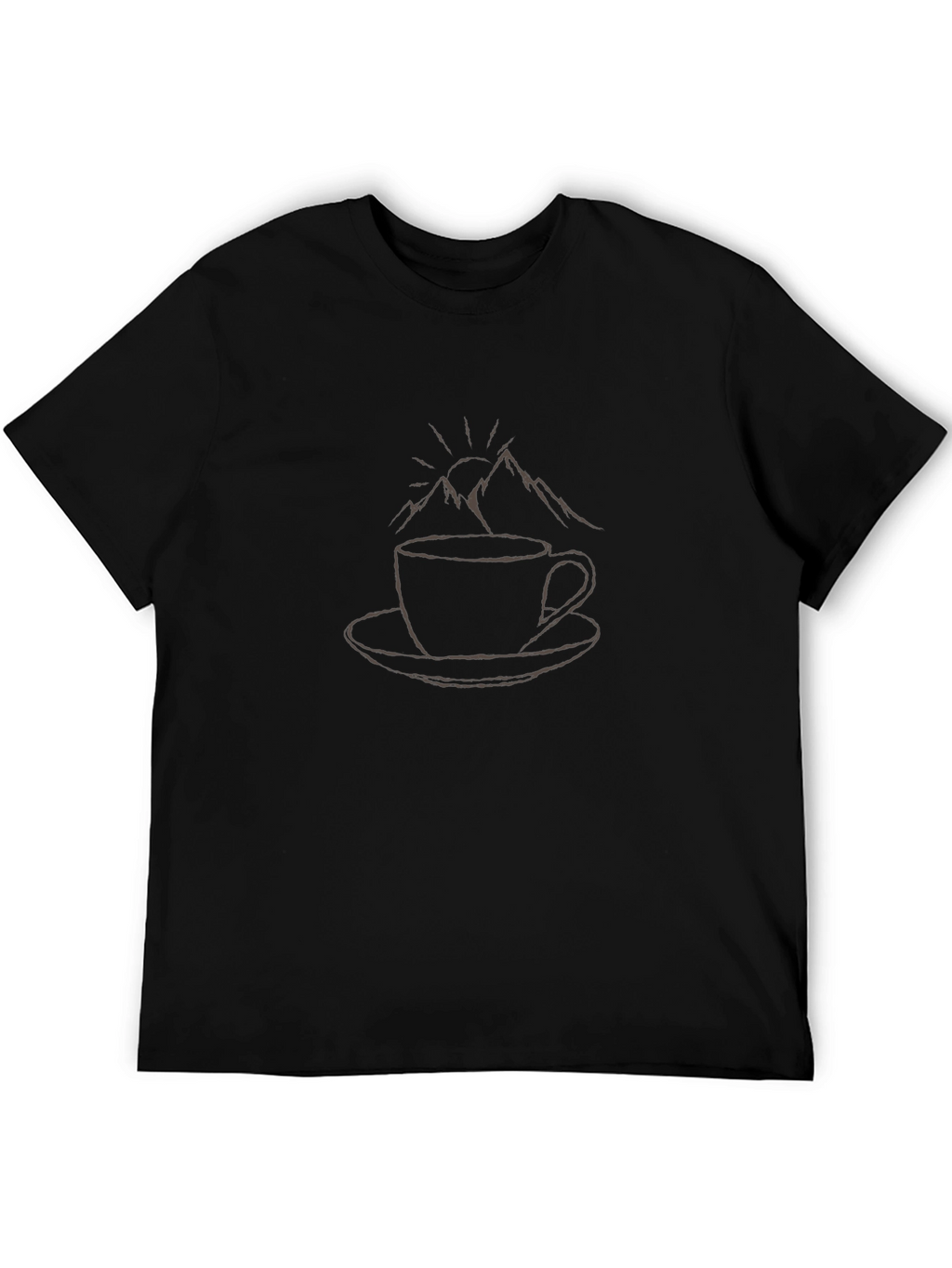 Coffee and Mountains Graphic Tee
