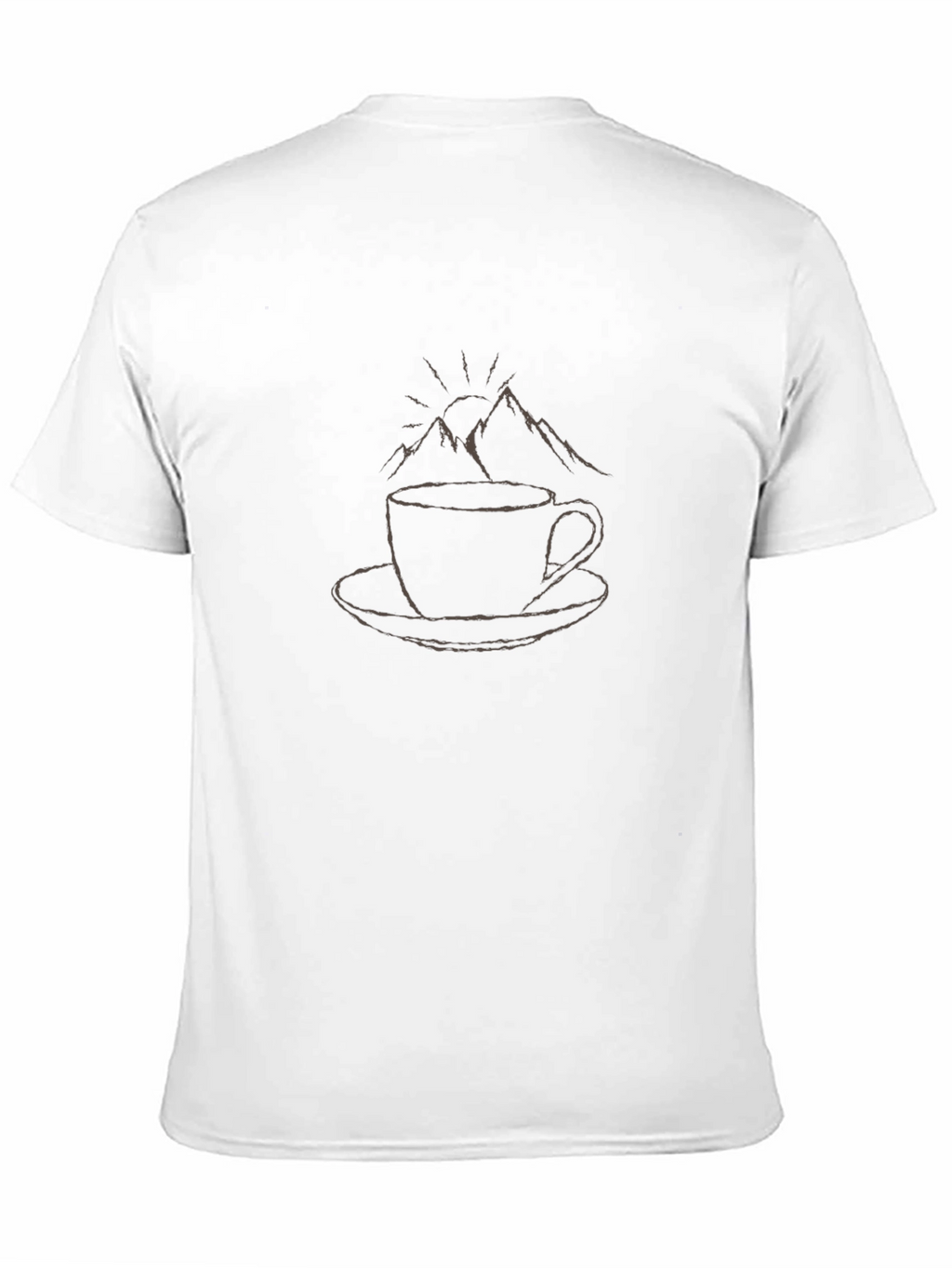 Coffee and Mountains Graphic Tee