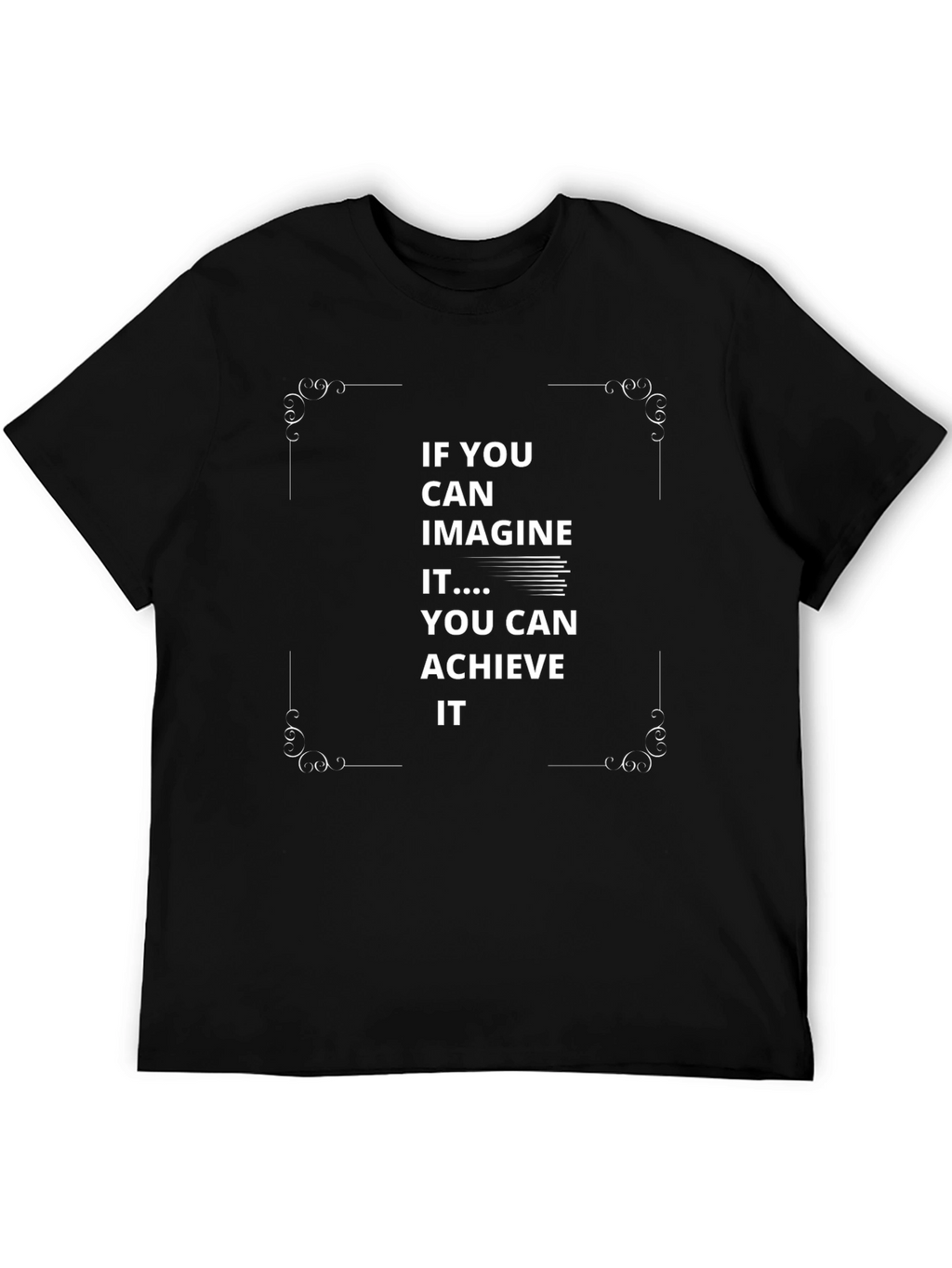 Inspirational Graphic Tee - Imagine Achieve