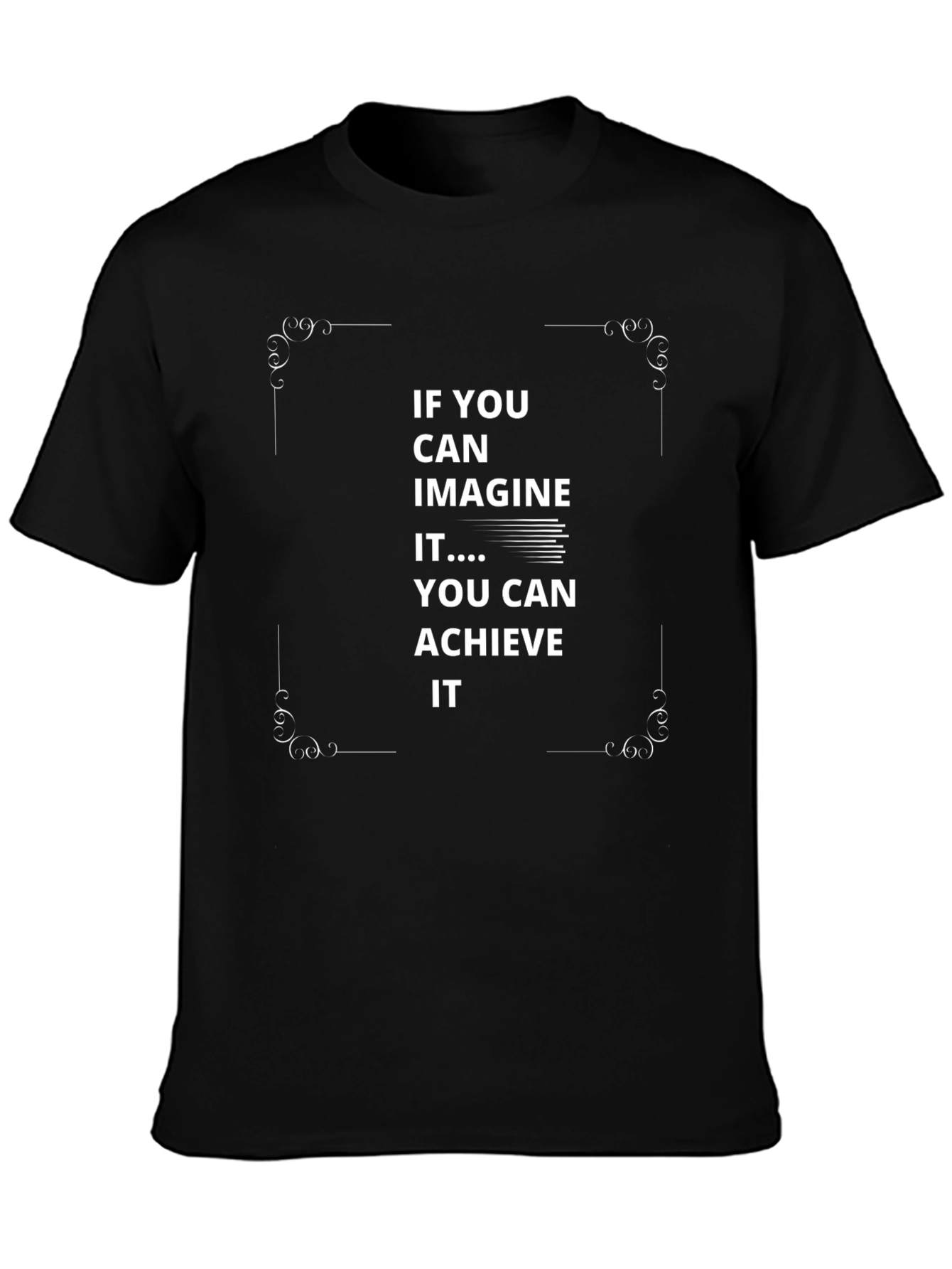 Inspirational Graphic Tee - Imagine Achieve
