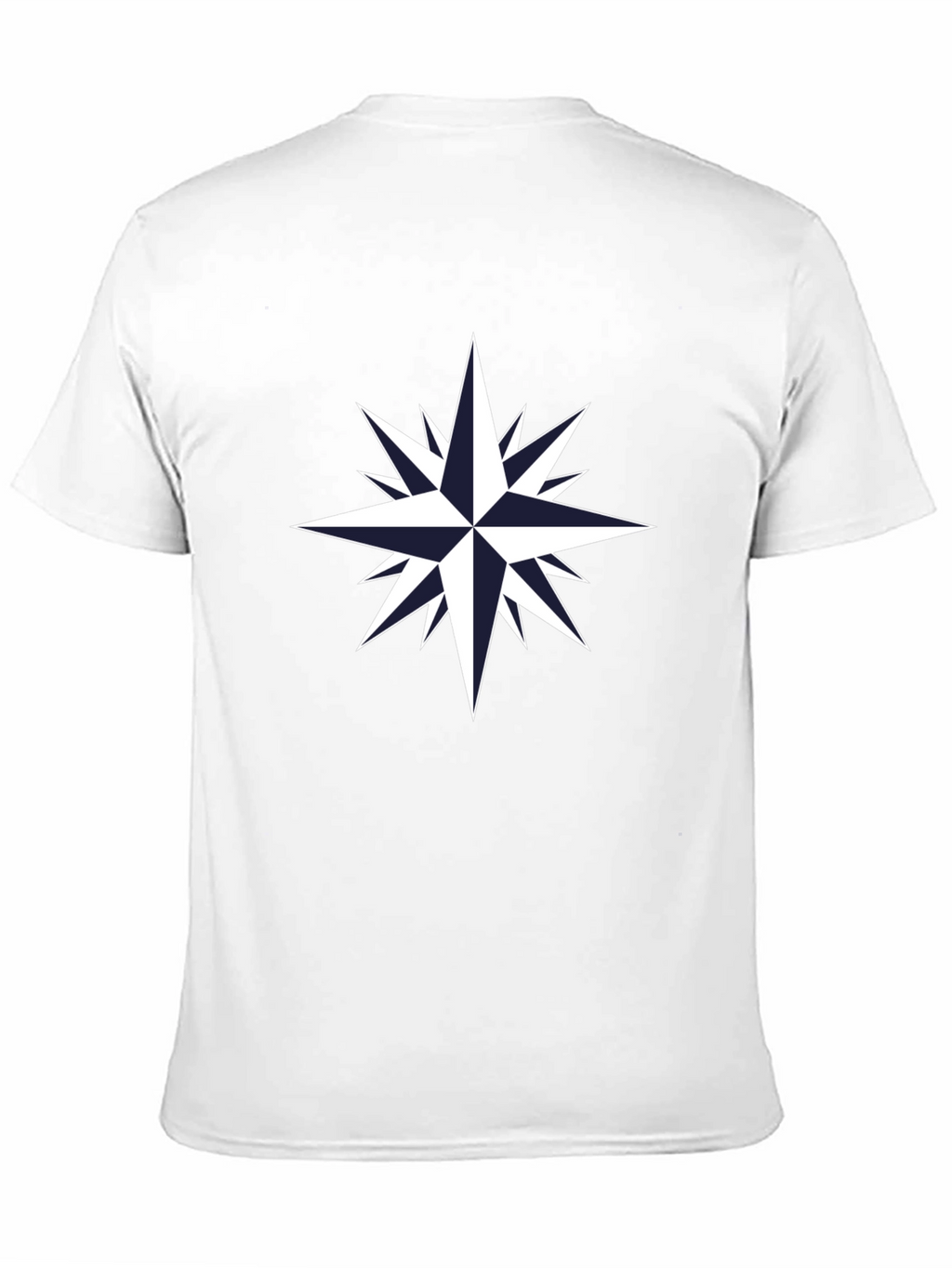 Compass Rose Graphic Tee - Black