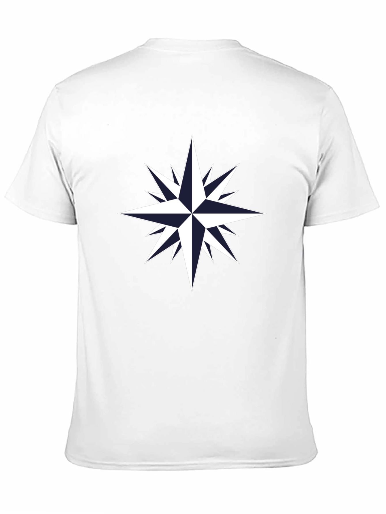 Compass Rose Graphic Tee - Black