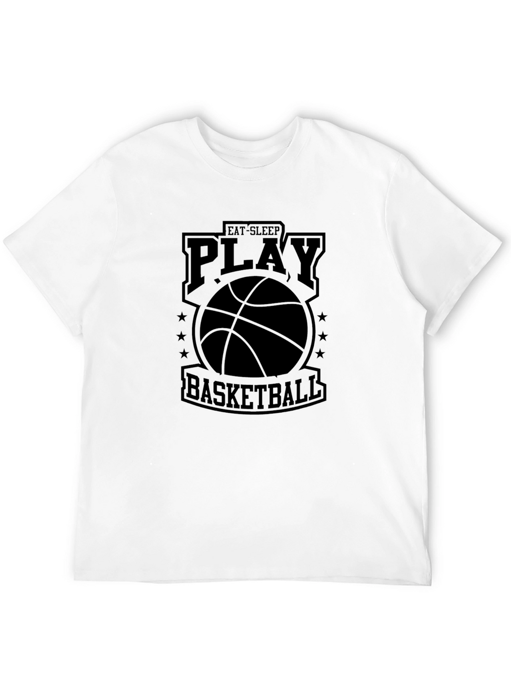 Eat Sleep Play Basketball Graphic Tee