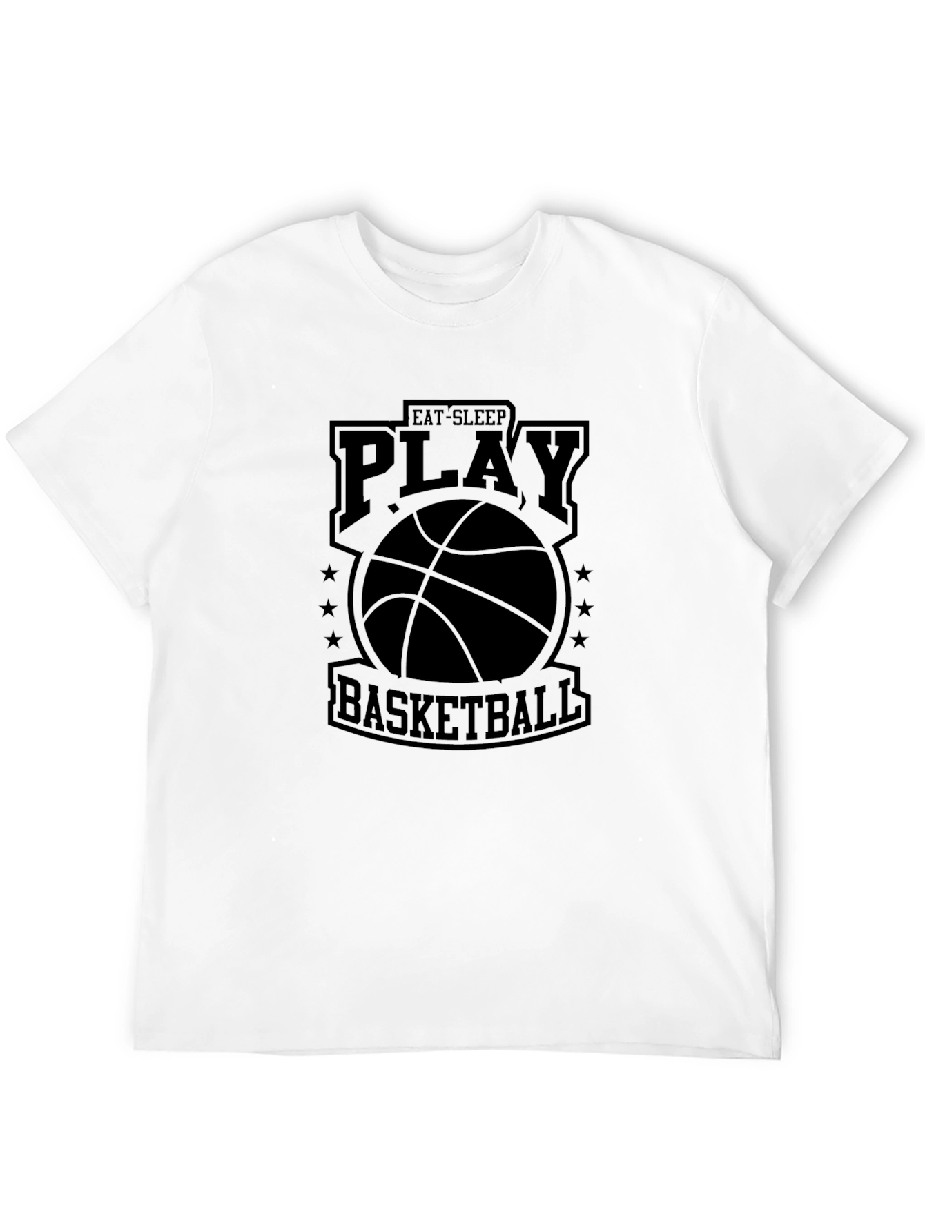 Eat Sleep Play Basketball Graphic Tee