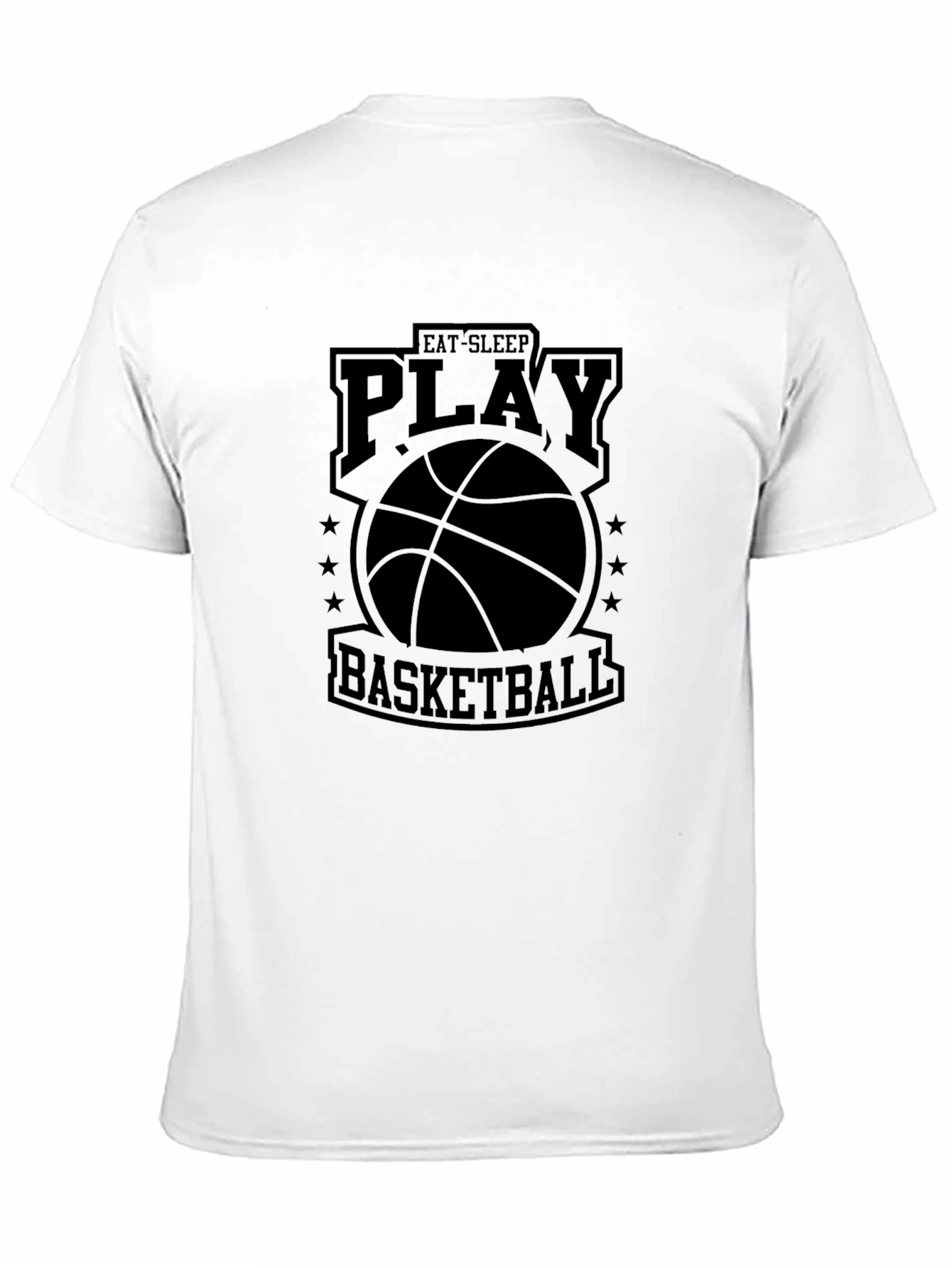 Eat Sleep Play Basketball Graphic Tee