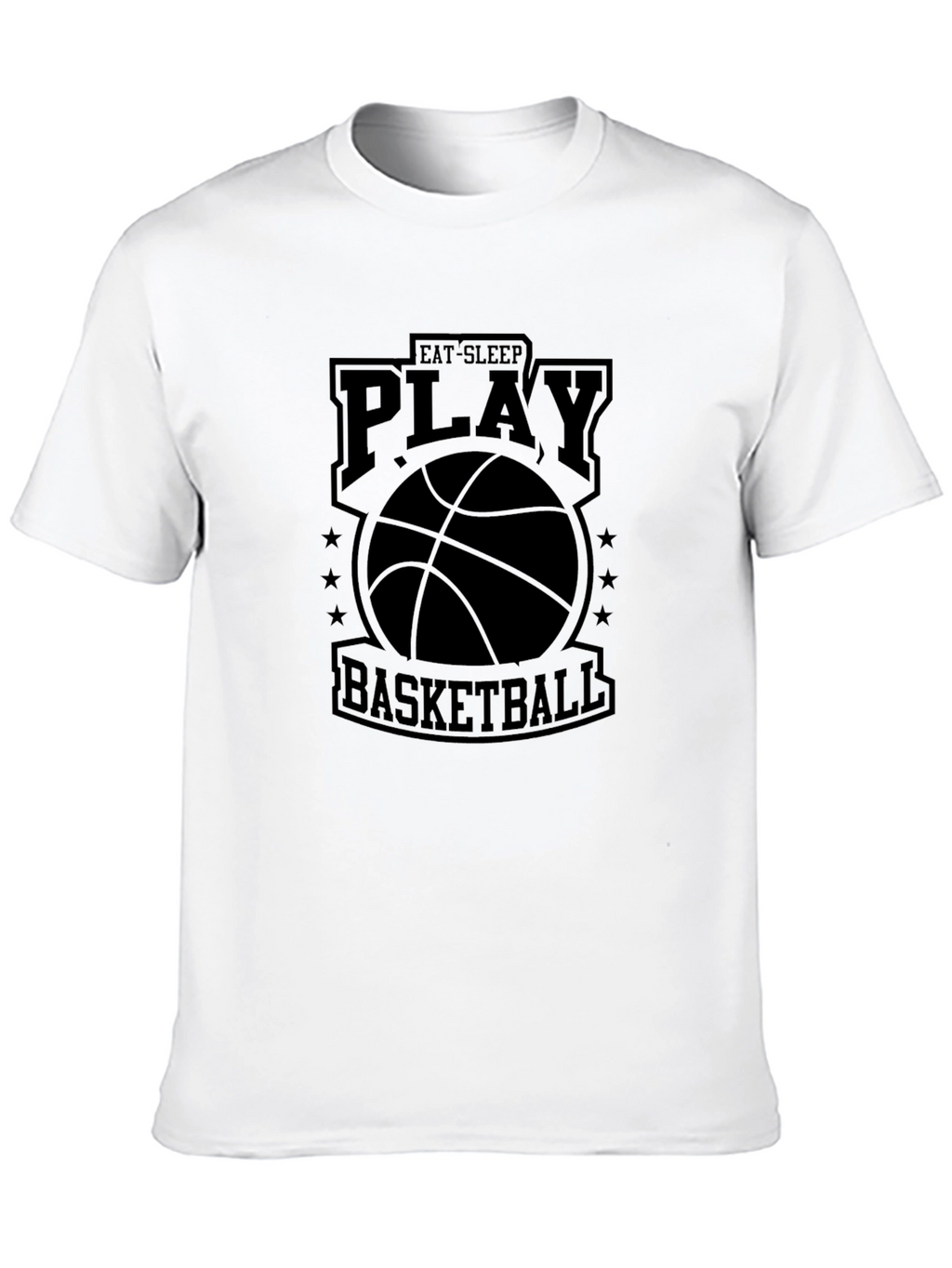 Eat Sleep Play Basketball Graphic Tee