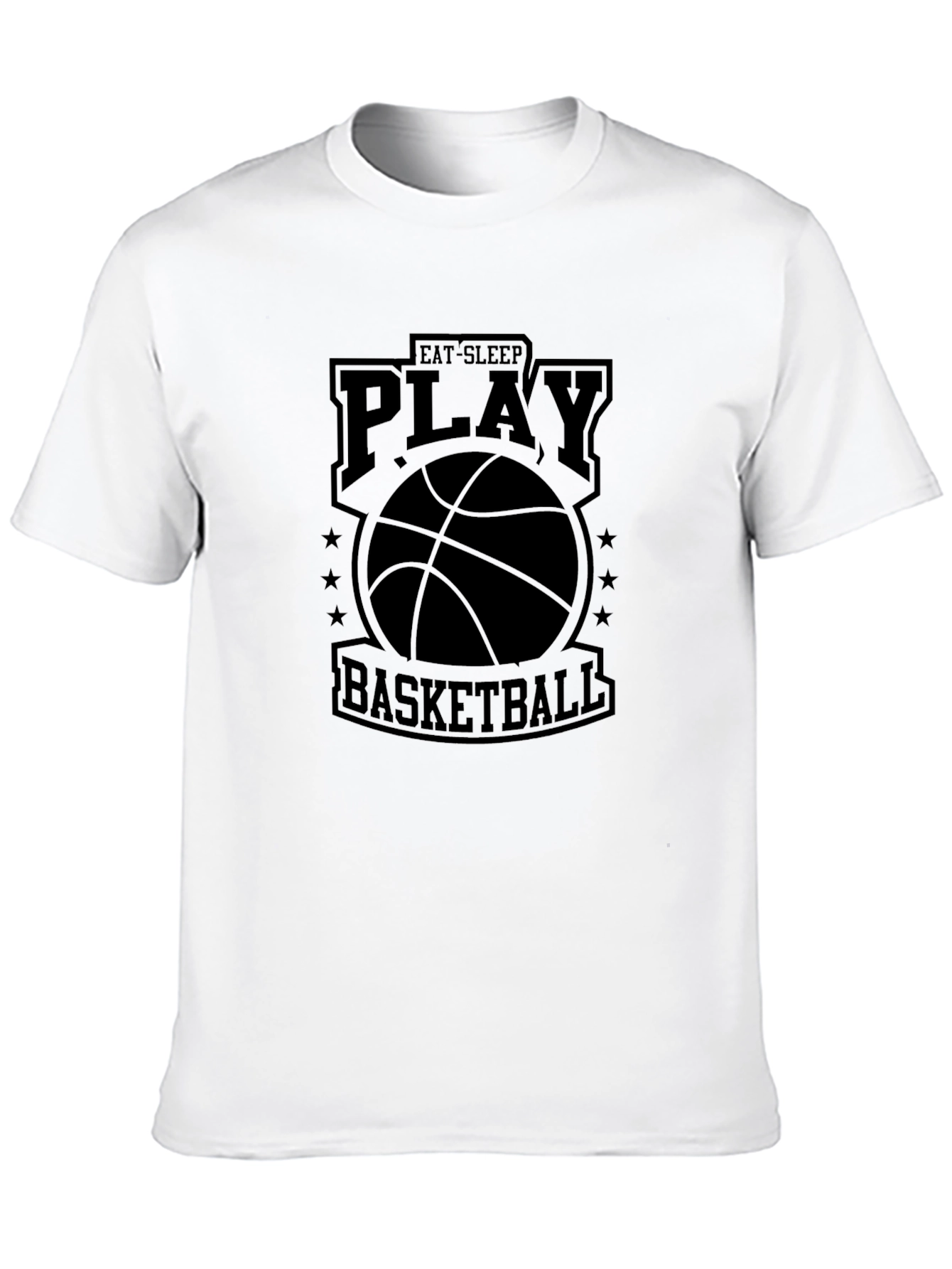 Eat Sleep Play Basketball Graphic Tee