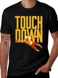 Touchdown Football T-Shirt Black