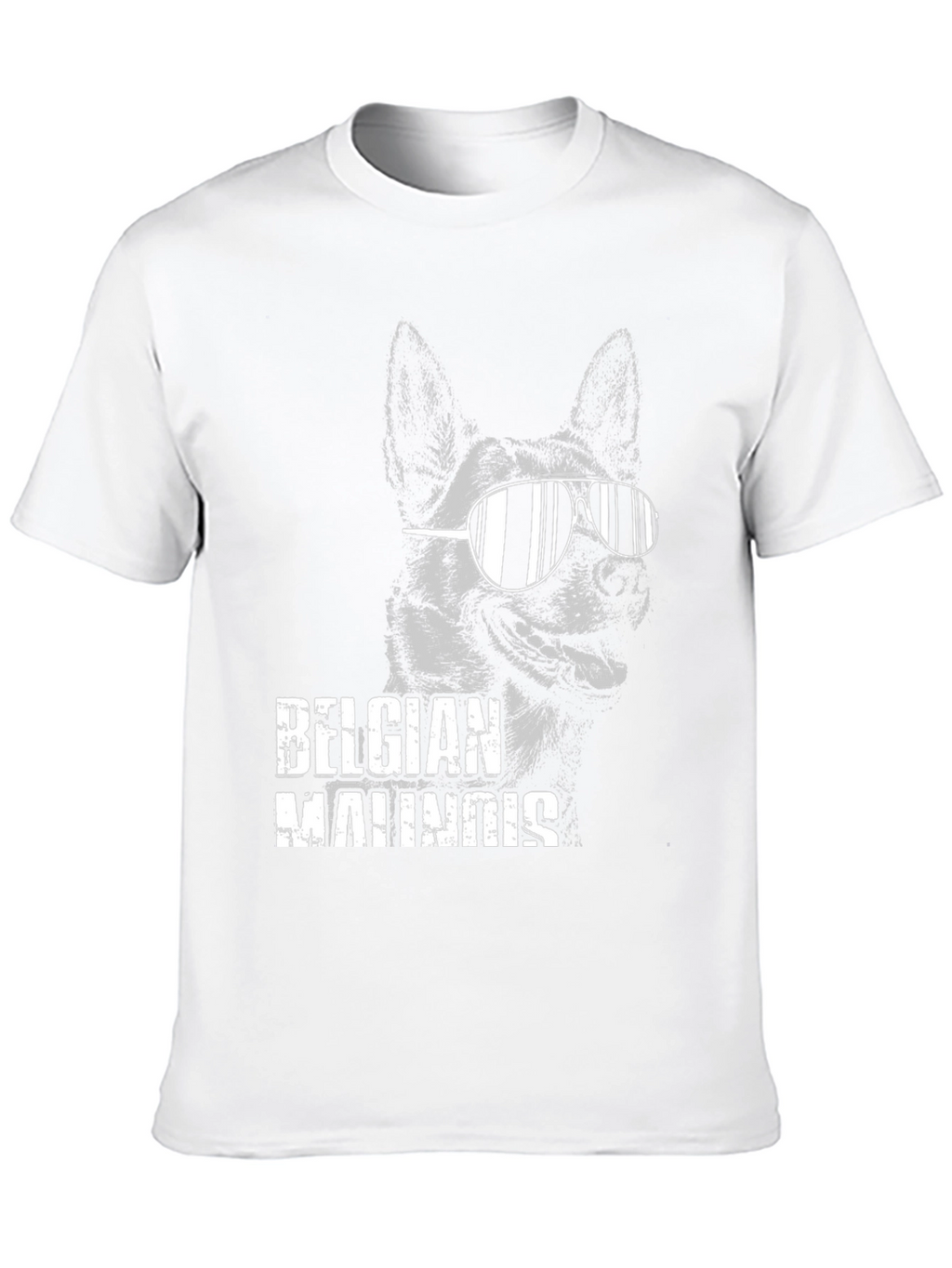 Cool Belgian Malinois Dog Graphic T-Shirt