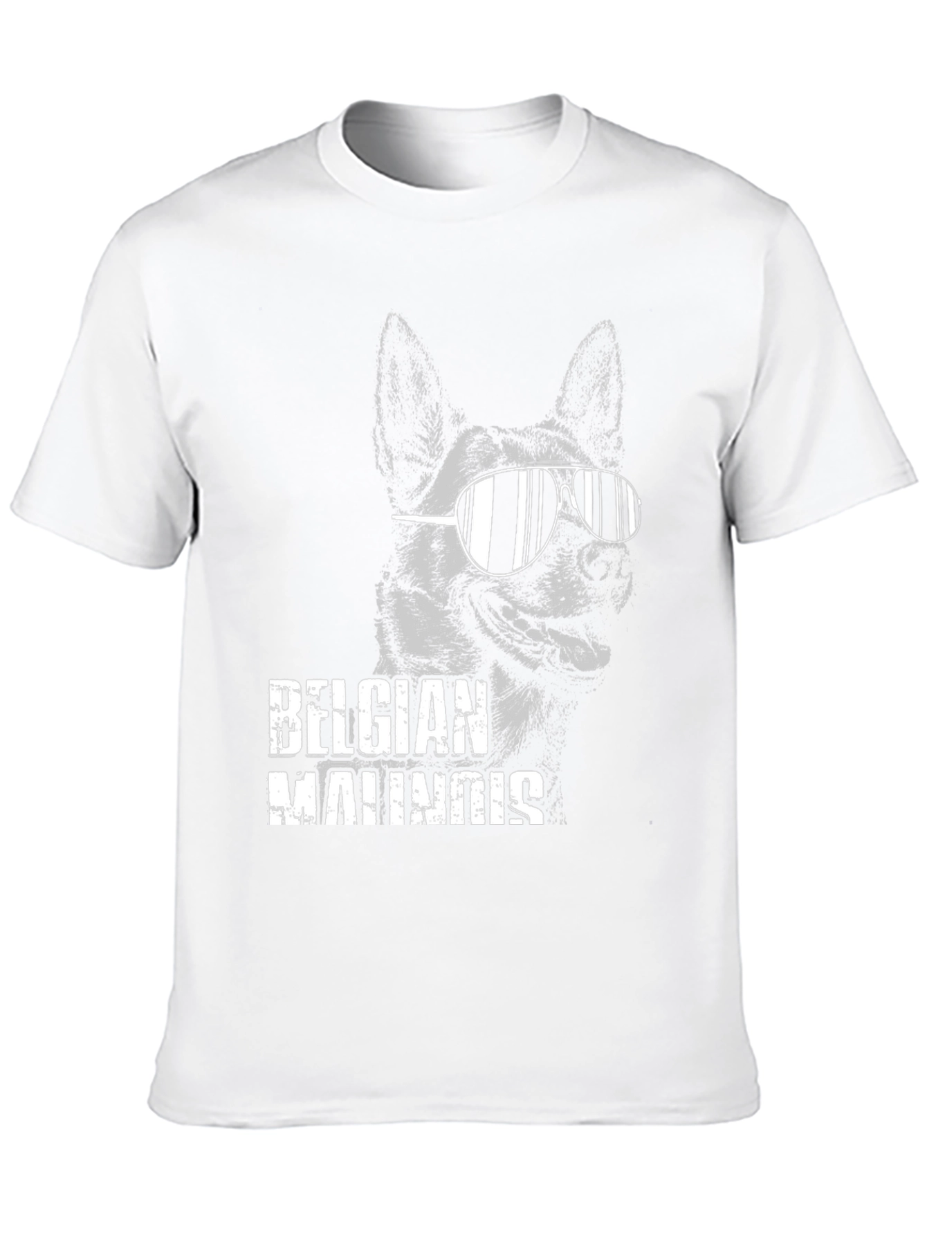Cool Belgian Malinois Dog Graphic T-Shirt