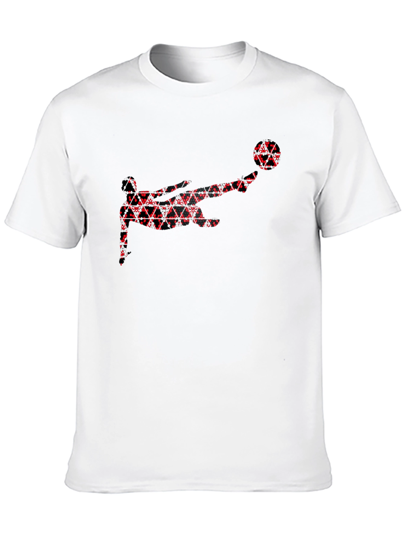 Soccer Kick Graphic Tee - Black T-Shirt