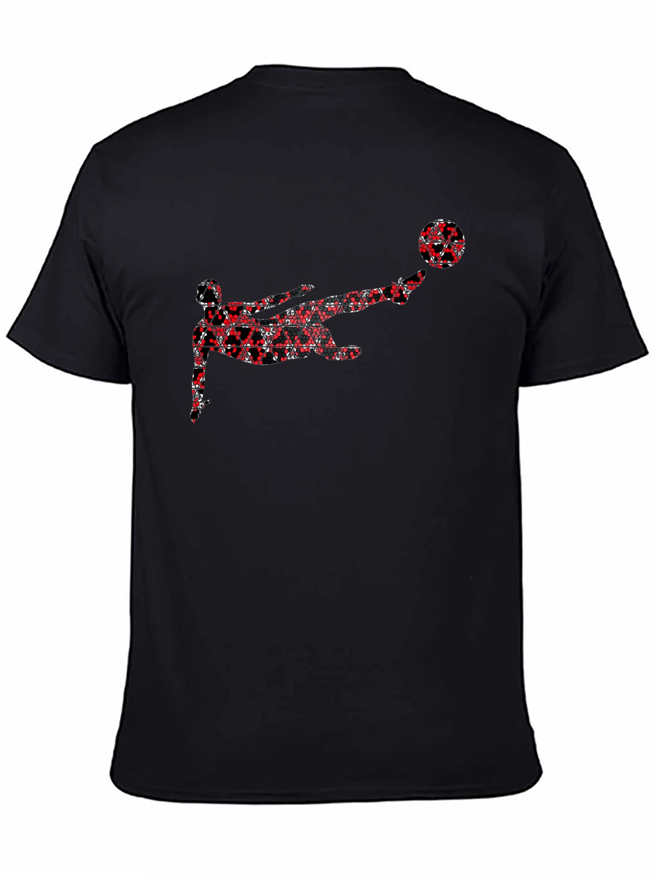Soccer Kick Graphic Tee - Black T-Shirt