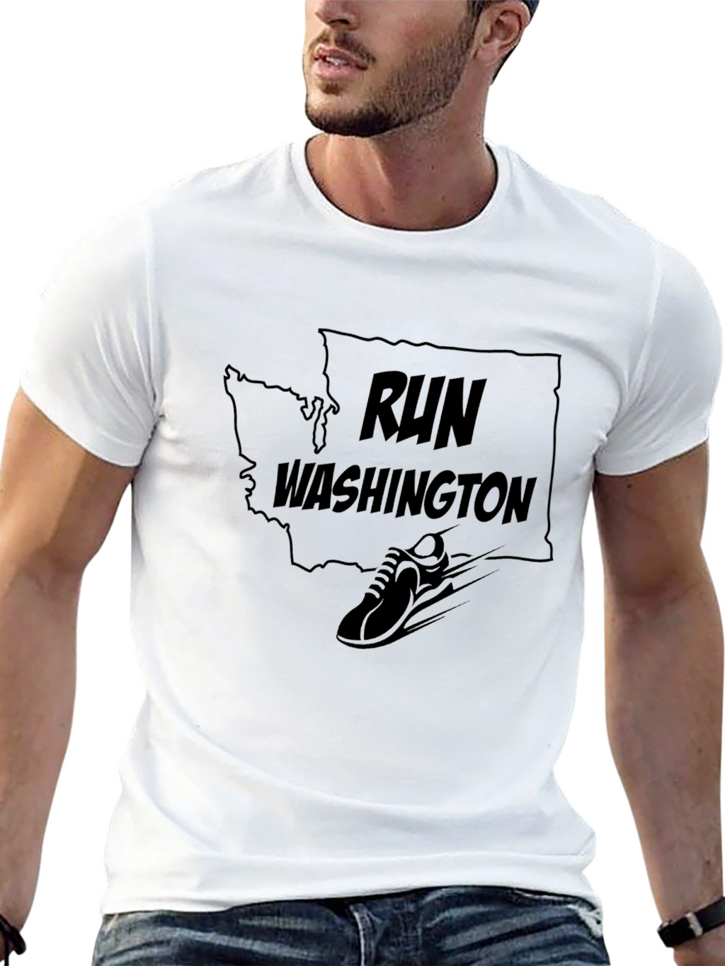Run Washington State T-Shirt