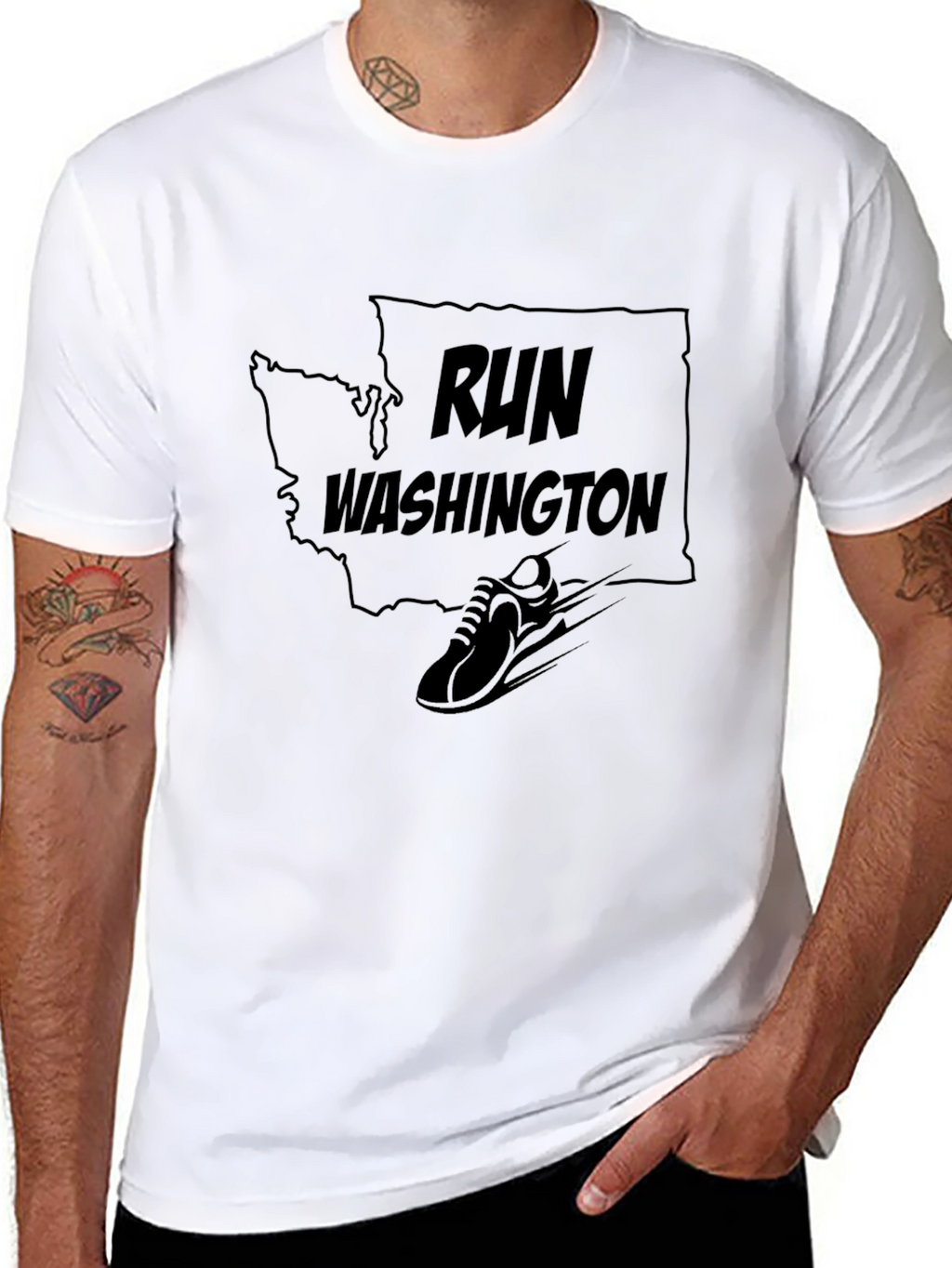 Run Washington State T-Shirt