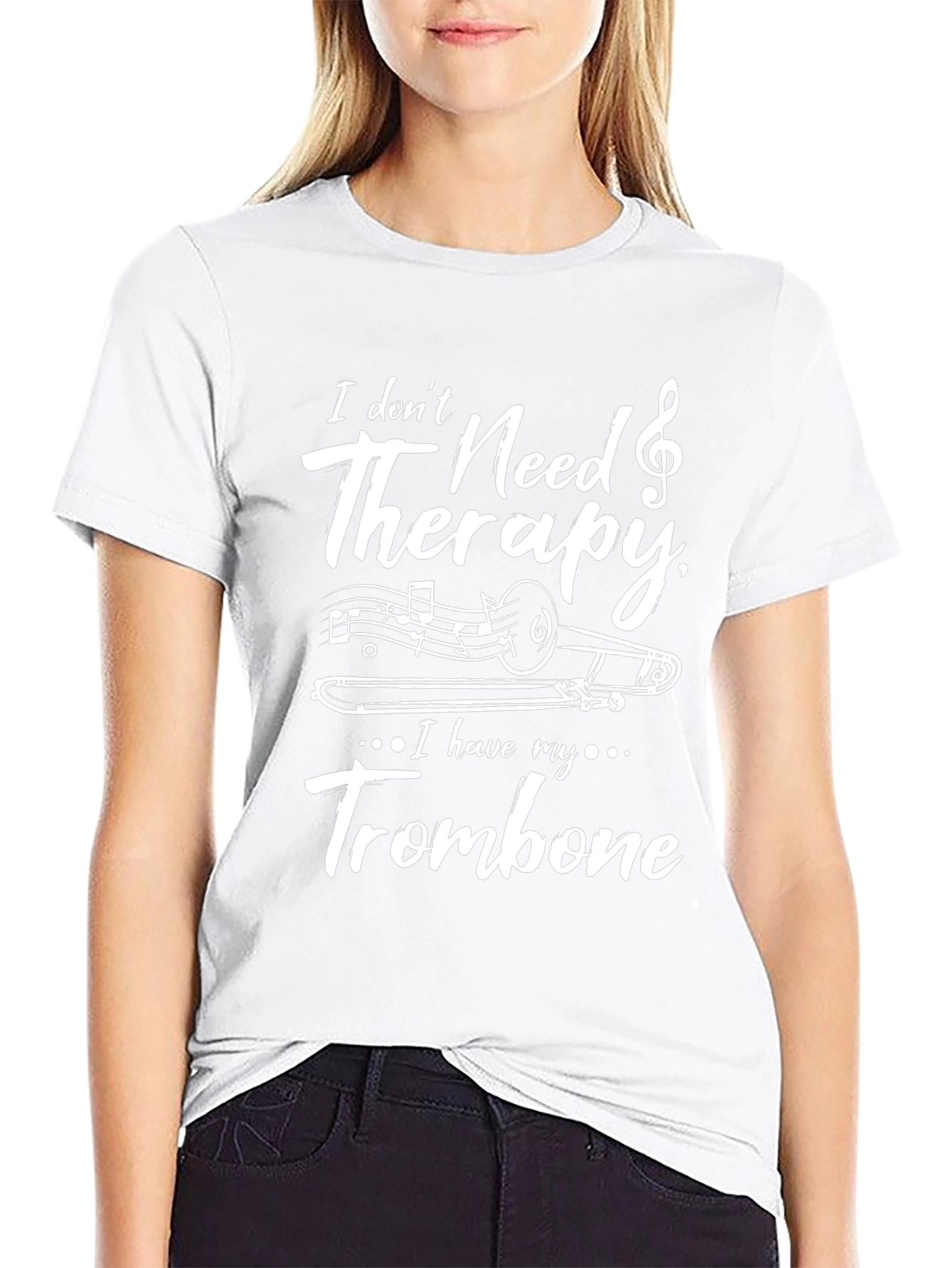 I Dont Need Therapy Trombone T-Shirt