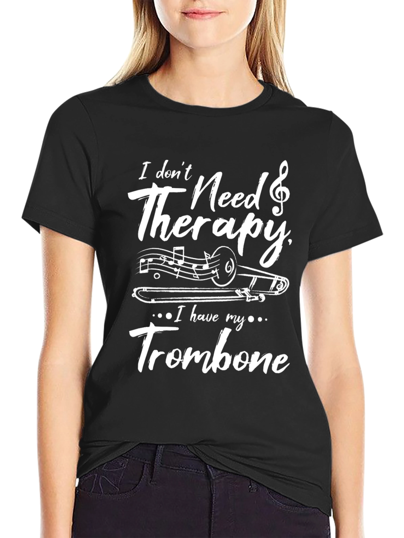 I Dont Need Therapy Trombone T-Shirt