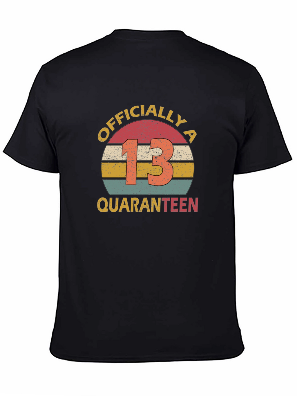 Retro 13th Birthday Quaranteen T-Shirt