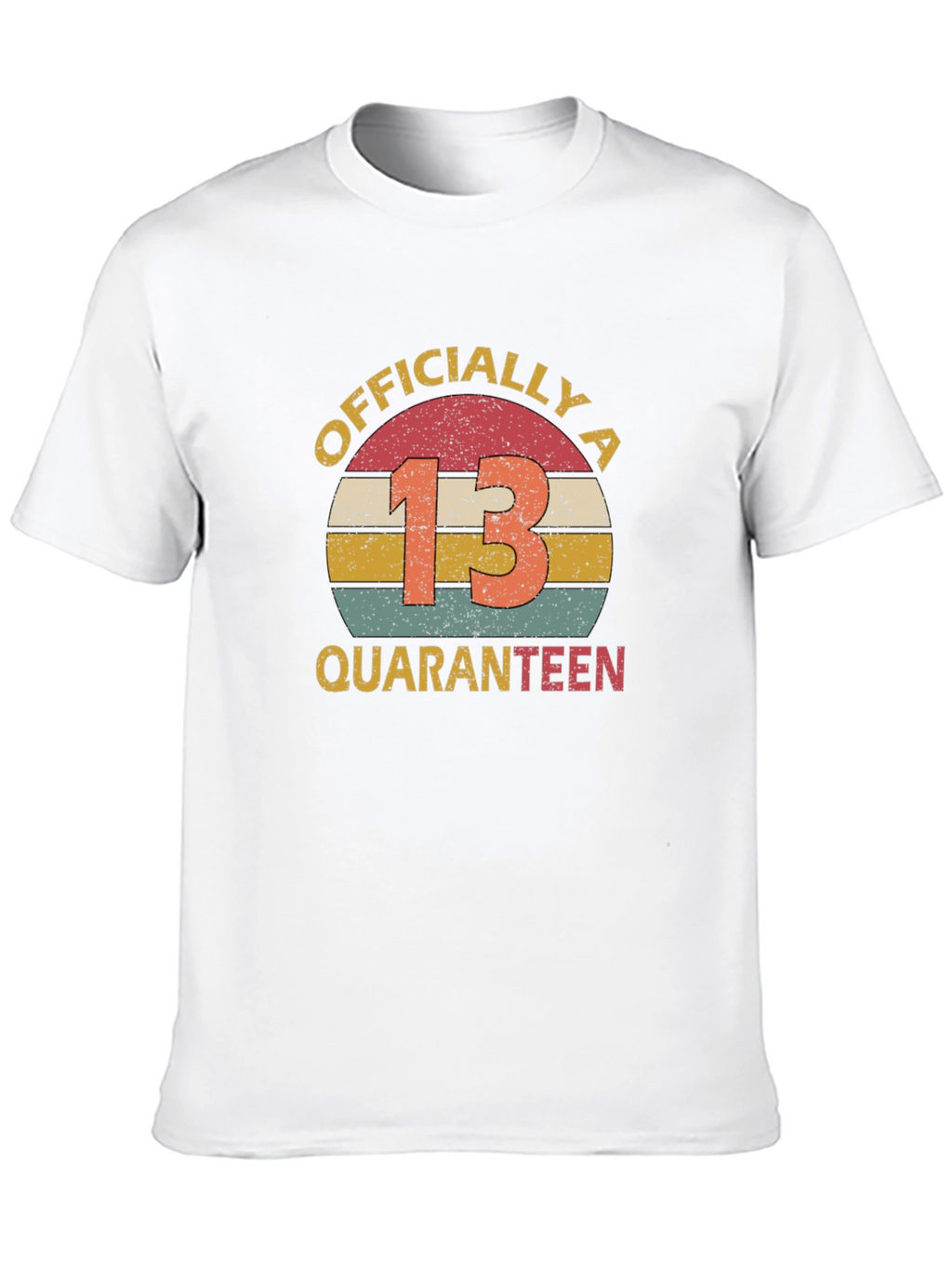 Retro 13th Birthday Quaranteen T-Shirt